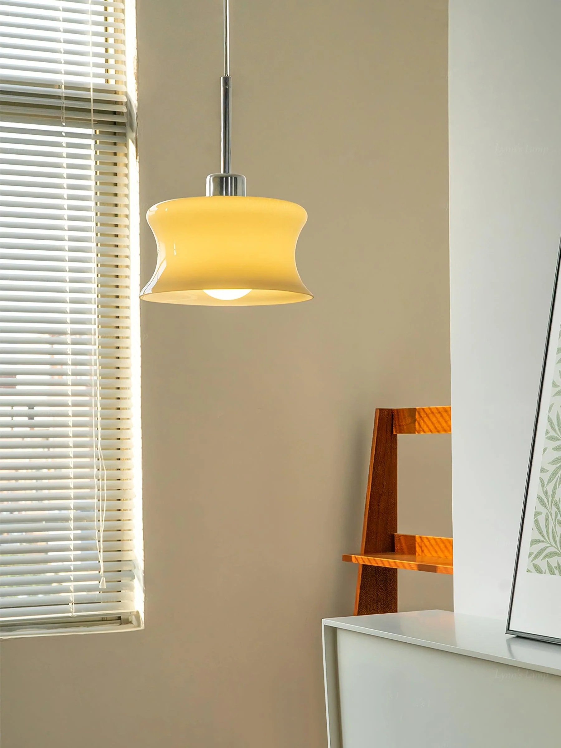 Zenthia Glass Classic Pendant Light - Image 13