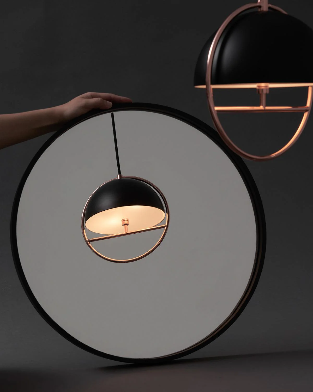 Zephira Steel Classic Pendant Lamp - Image 28