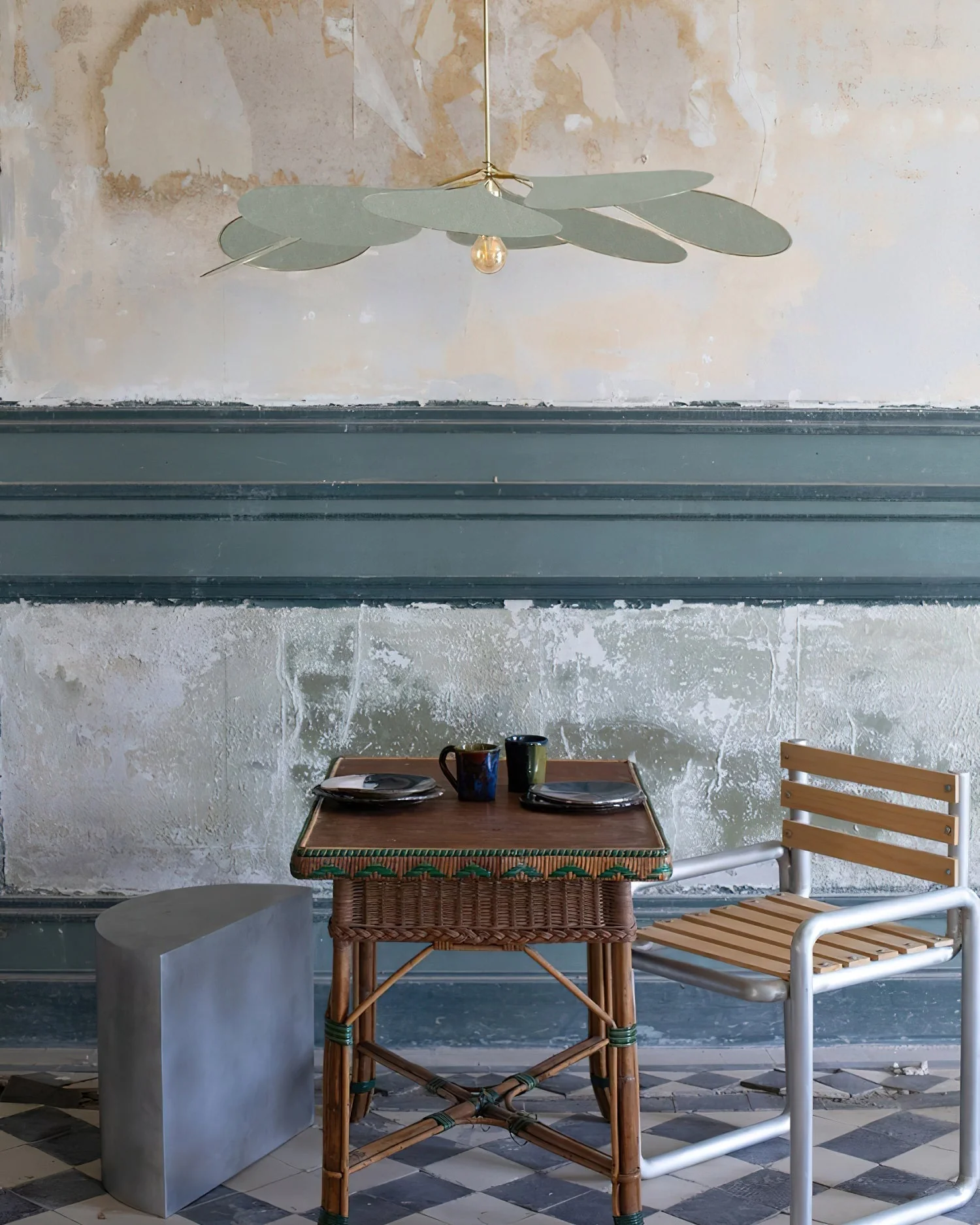 Zephyian Fabric Floral Pendant Lamp - Image 13