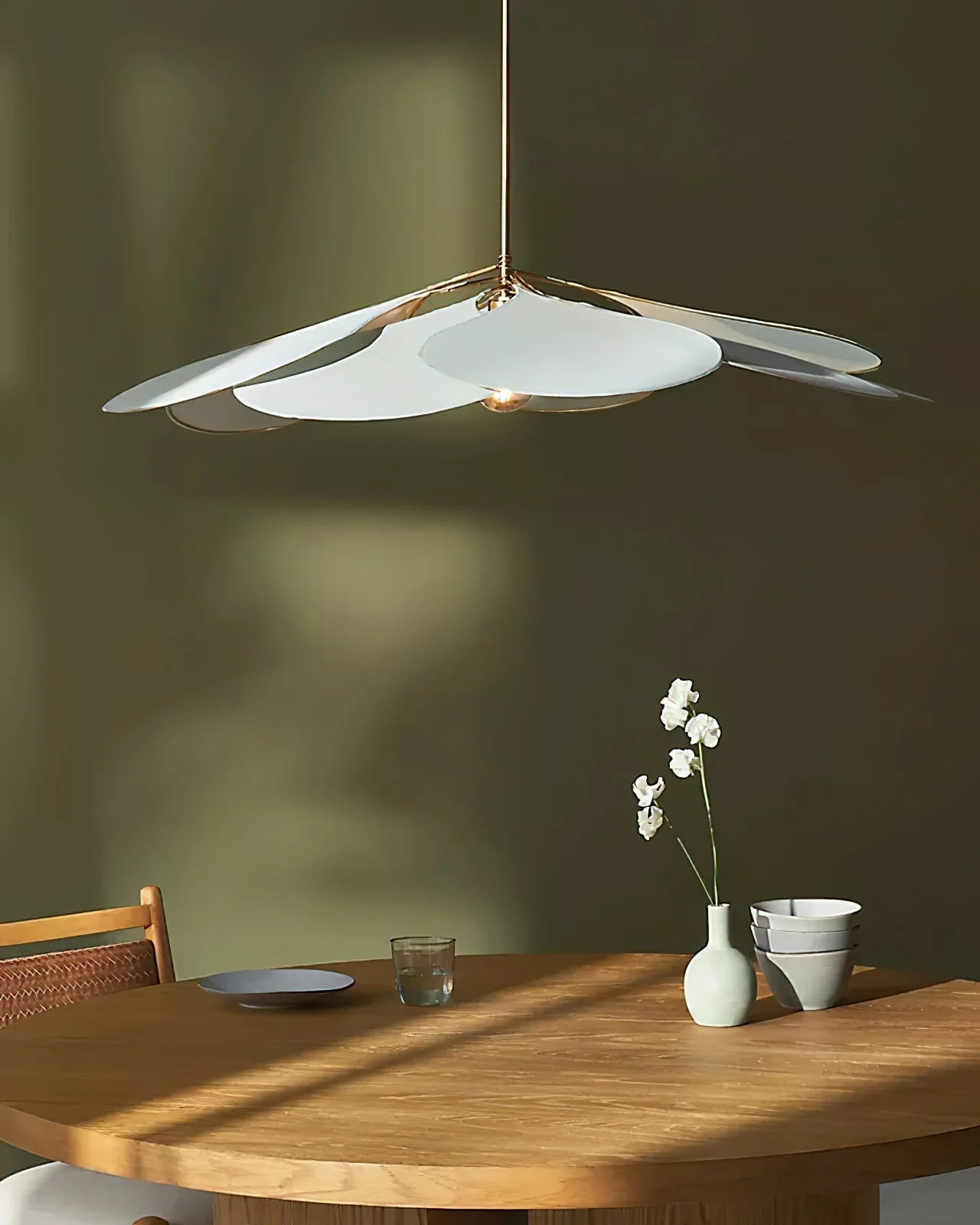 Zephyian Fabric Floral Pendant Lamp - Image 14