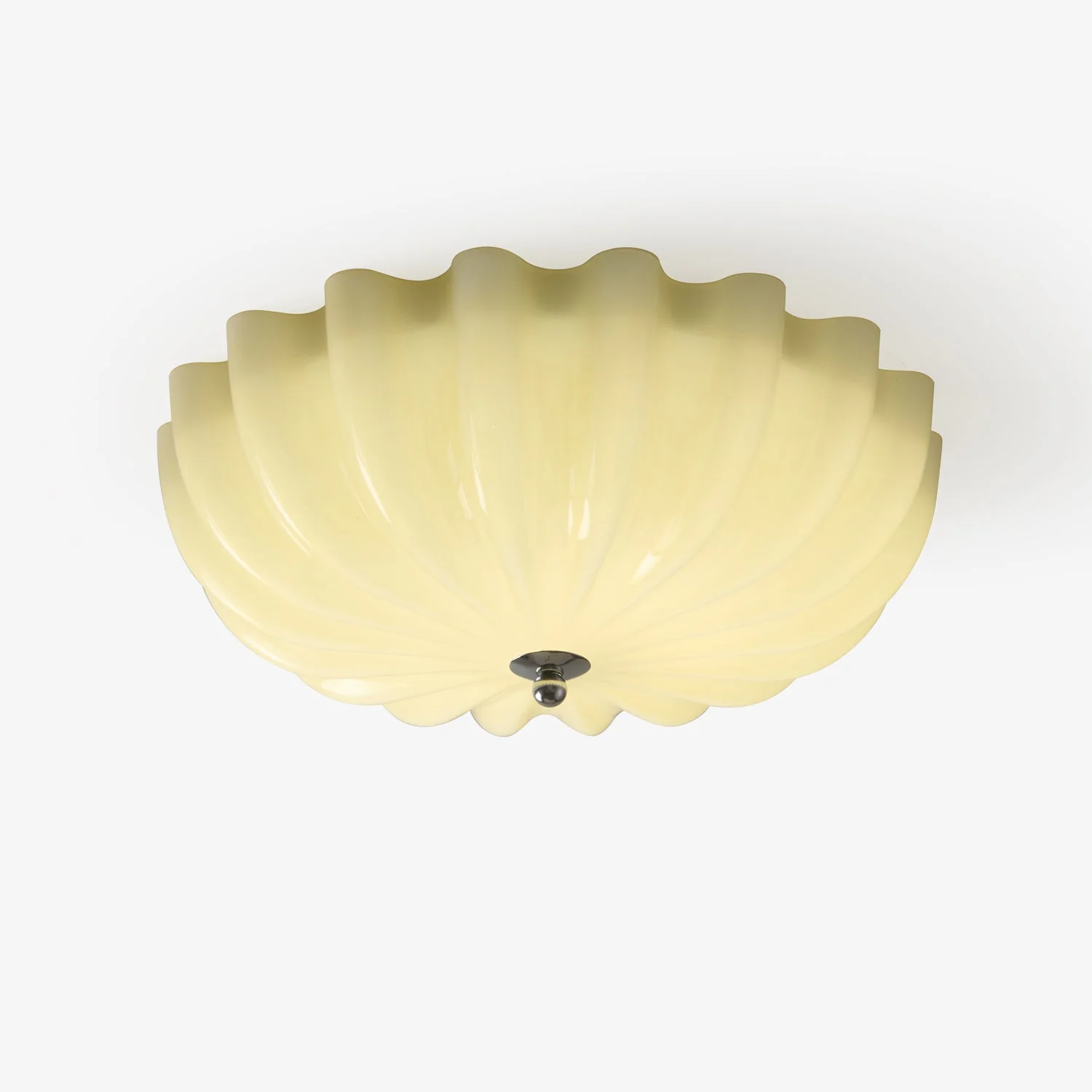 Zerinos Premium Nordic Art Shell Wood Glass Ceiling Light - Image 18