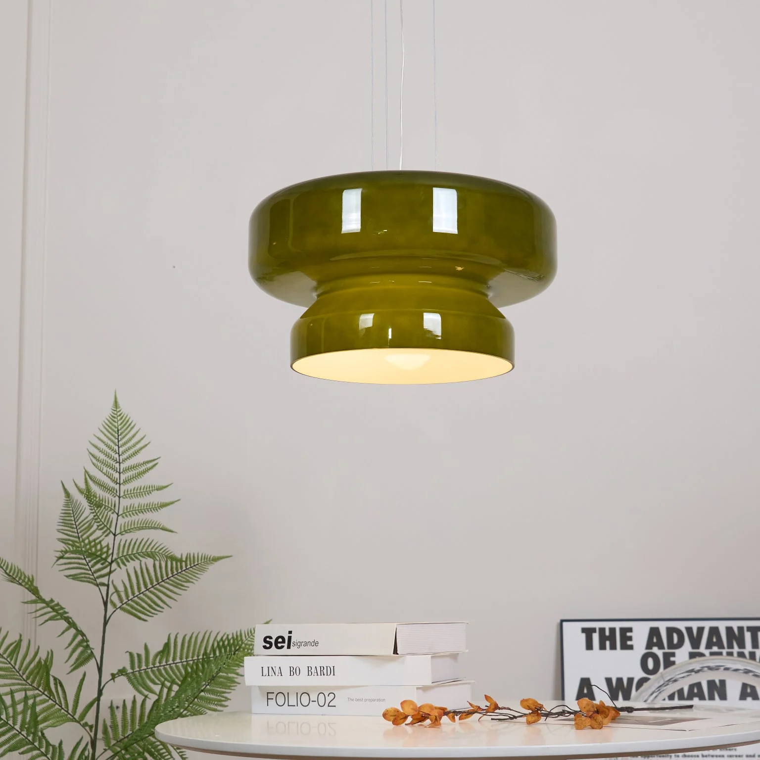 Zerithce Glass Modern Minimalist Pendant Lamp - Image 12
