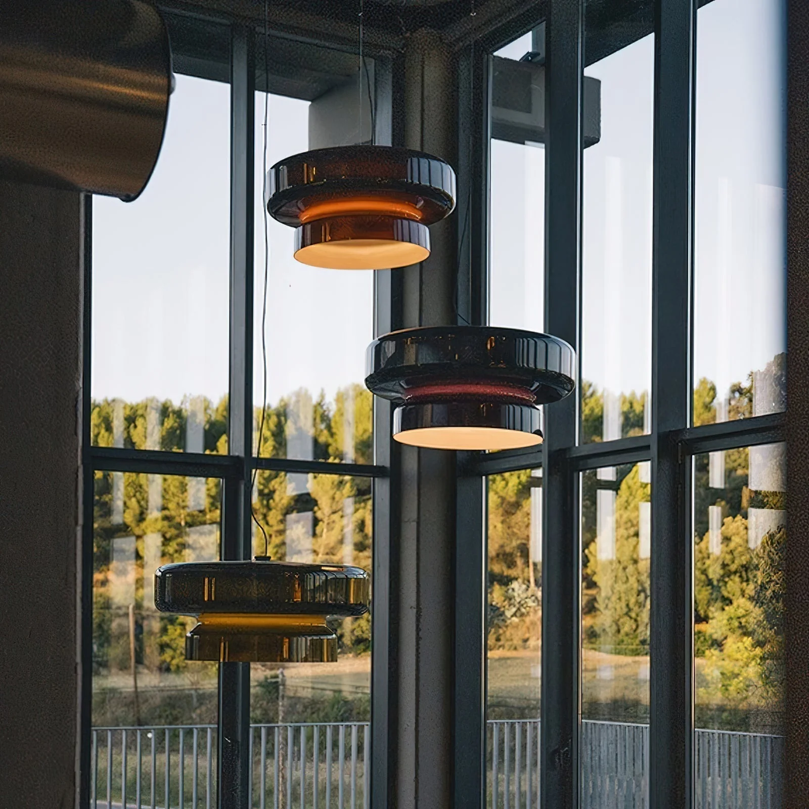 Zerithce Glass Modern Minimalist Pendant Lamp - Image 18