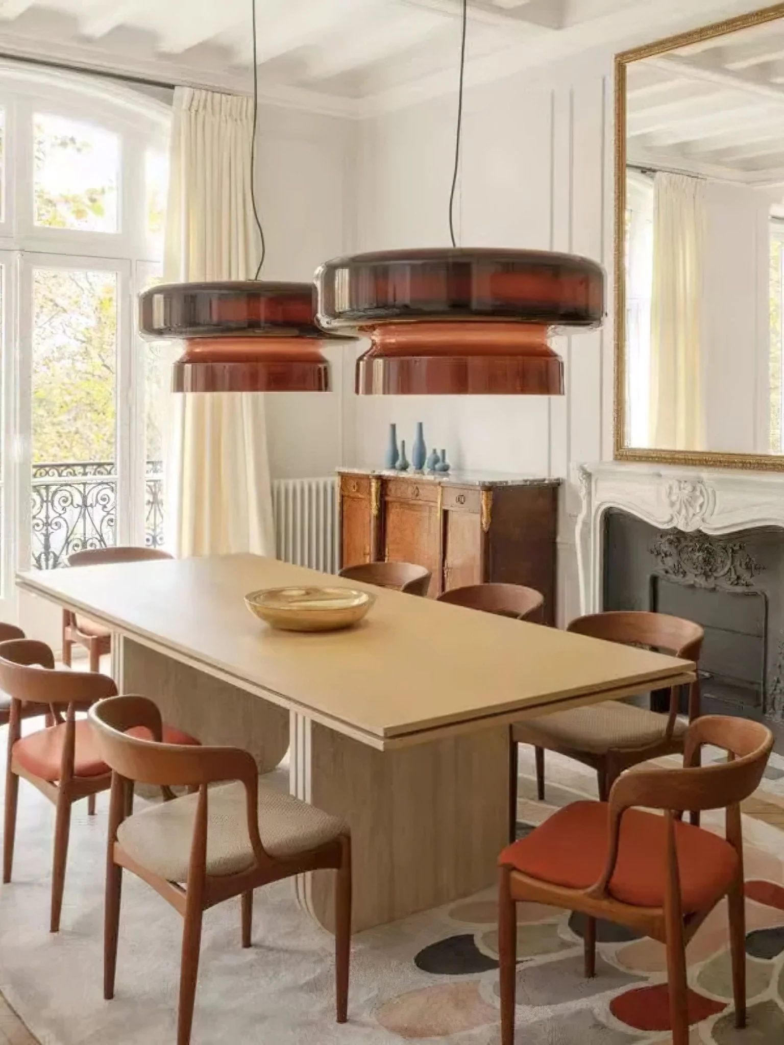 Zerithce Glass Modern Minimalist Pendant Lamp - Image 21