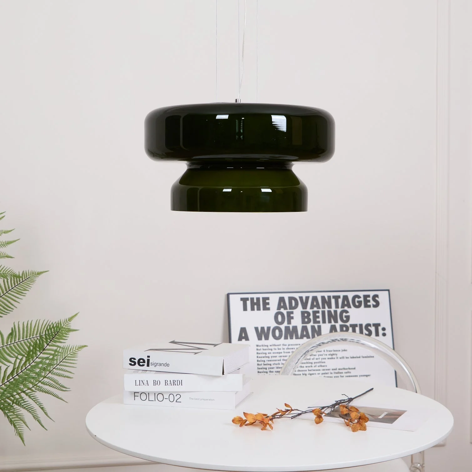 Zerithce Glass Modern Minimalist Pendant Lamp - Image 34