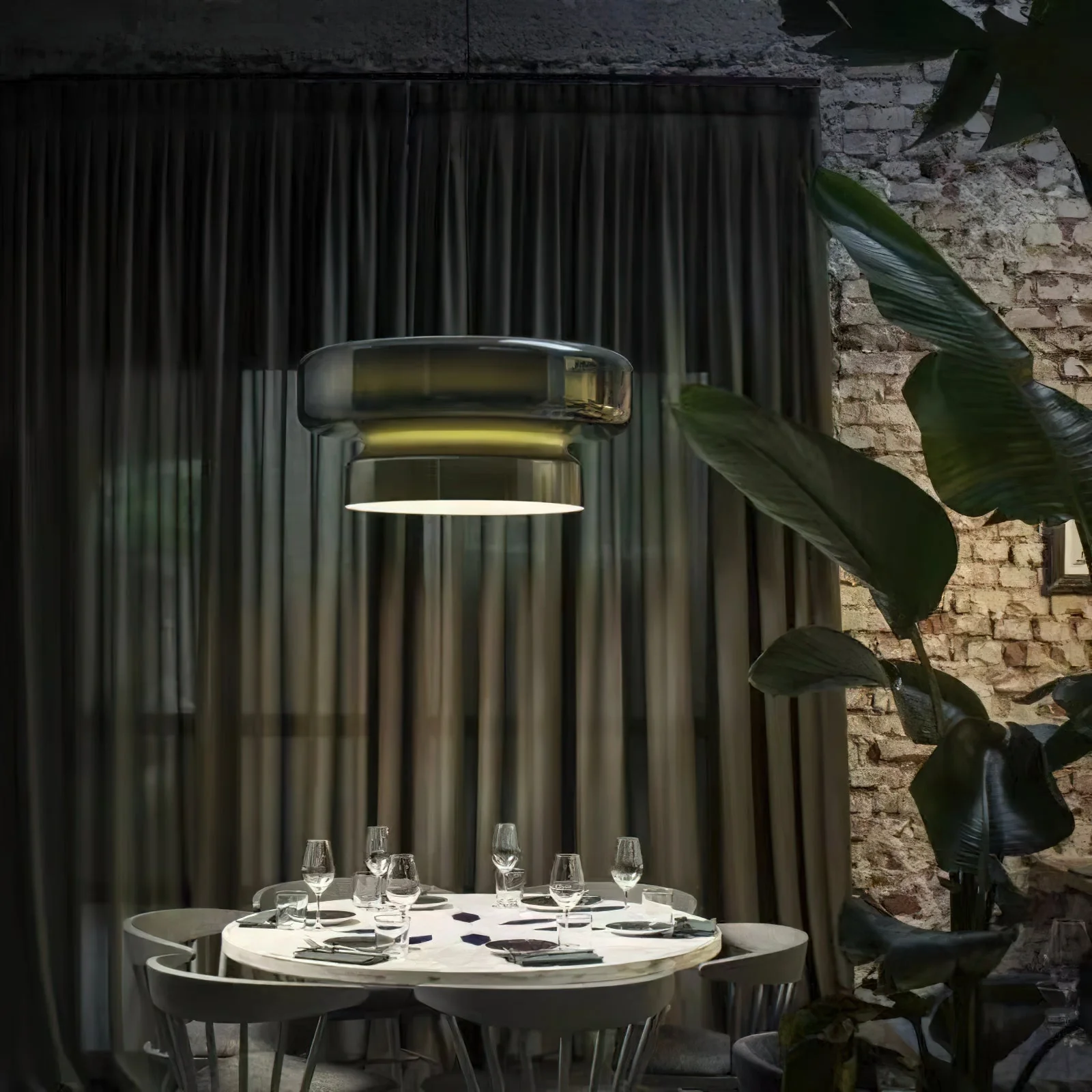 Zerithce Glass Modern Minimalist Pendant Lamp - Image 38
