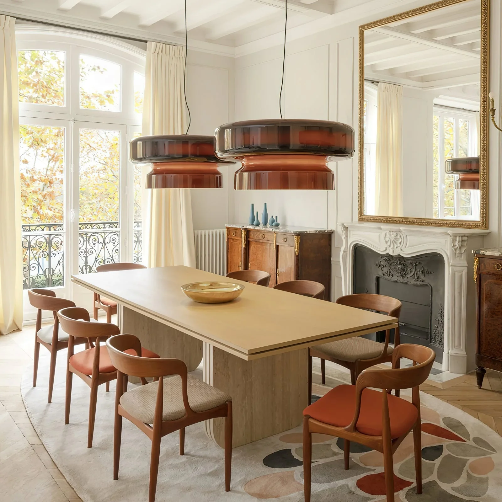 Zerithce Glass Modern Minimalist Pendant Lamp - Image 40