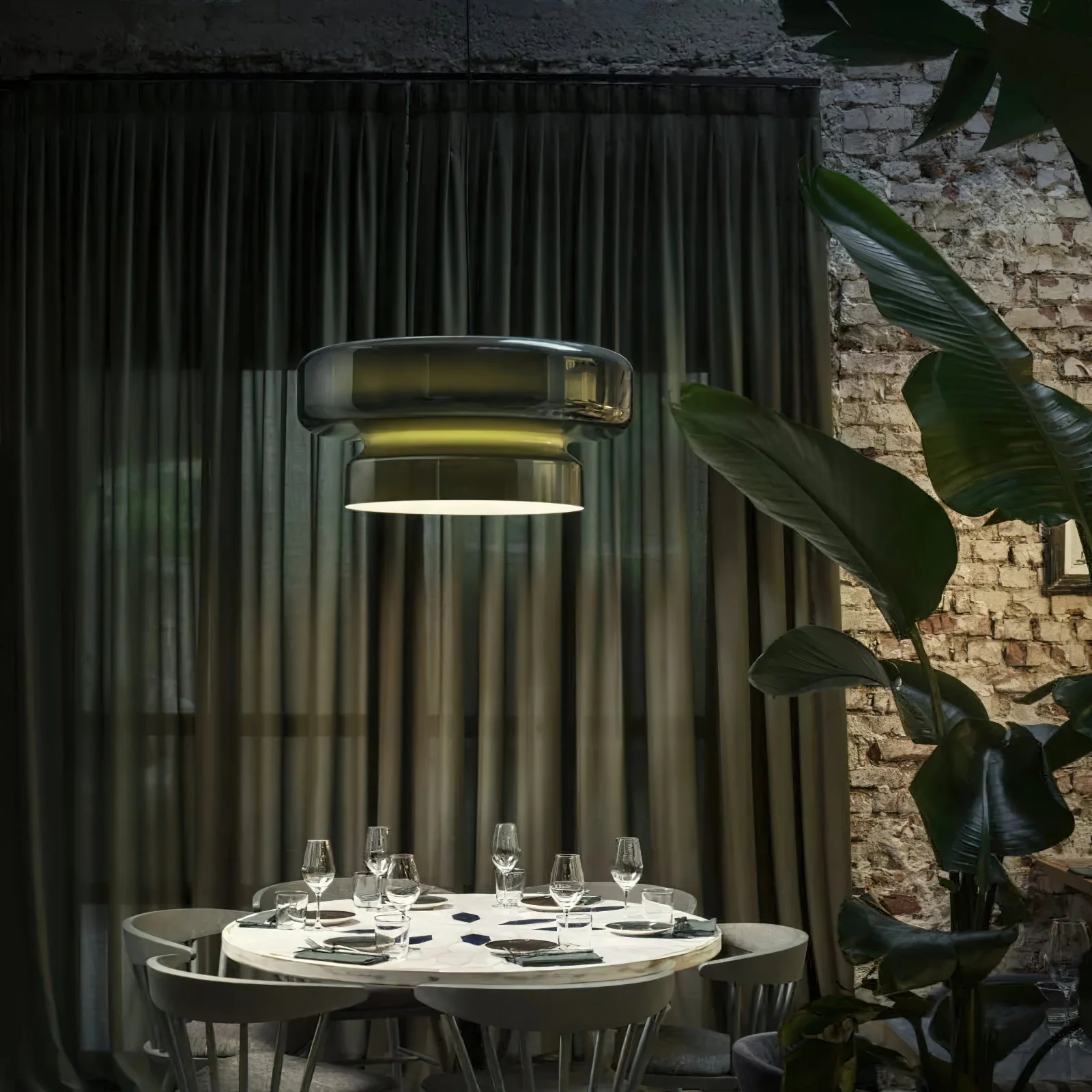 Zerithce Glass Modern Minimalist Pendant Lamp - Image 42