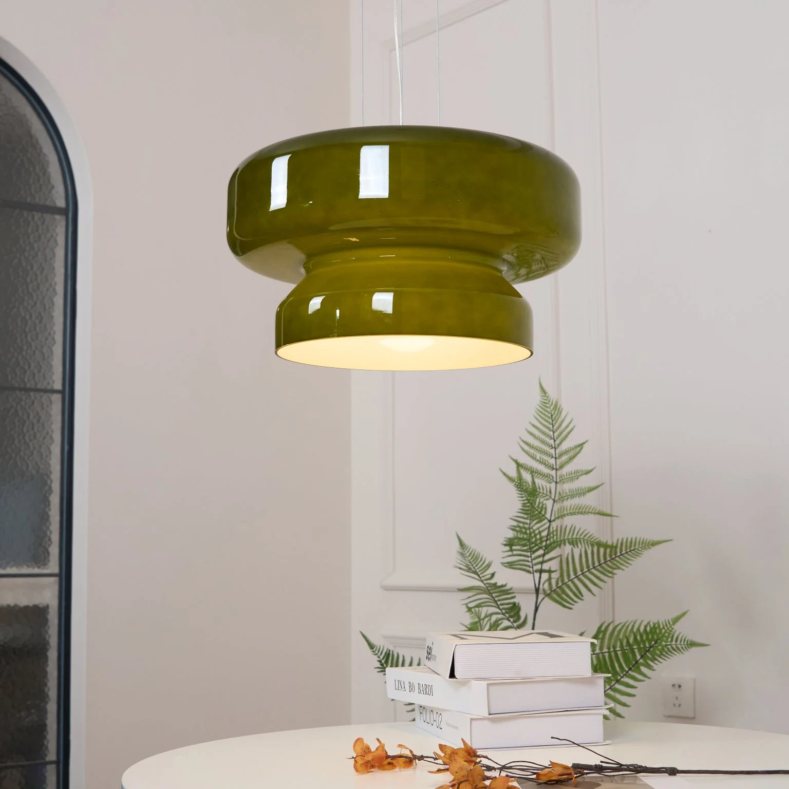 Zerithce Glass Modern Minimalist Pendant Lamp - Image 45