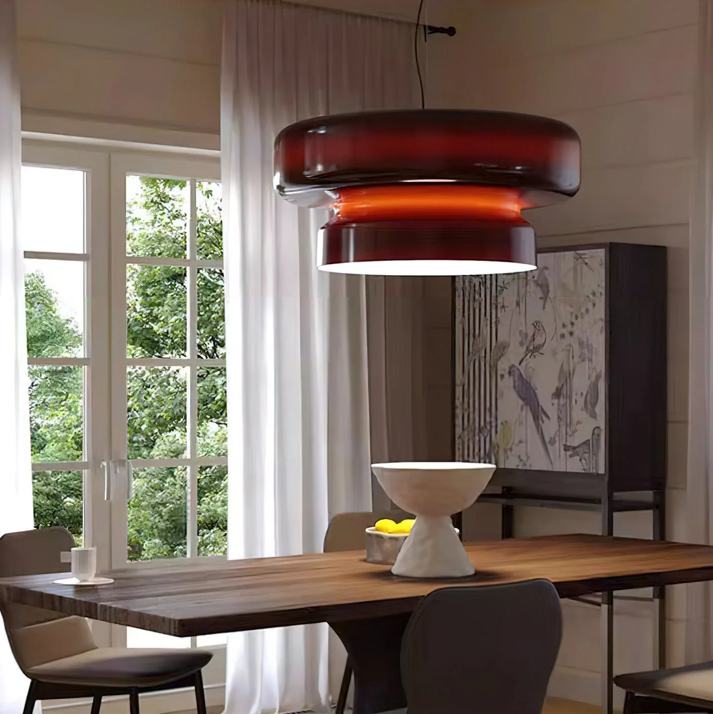 Zerithce Glass Modern Minimalist Pendant Lamp - Image 52