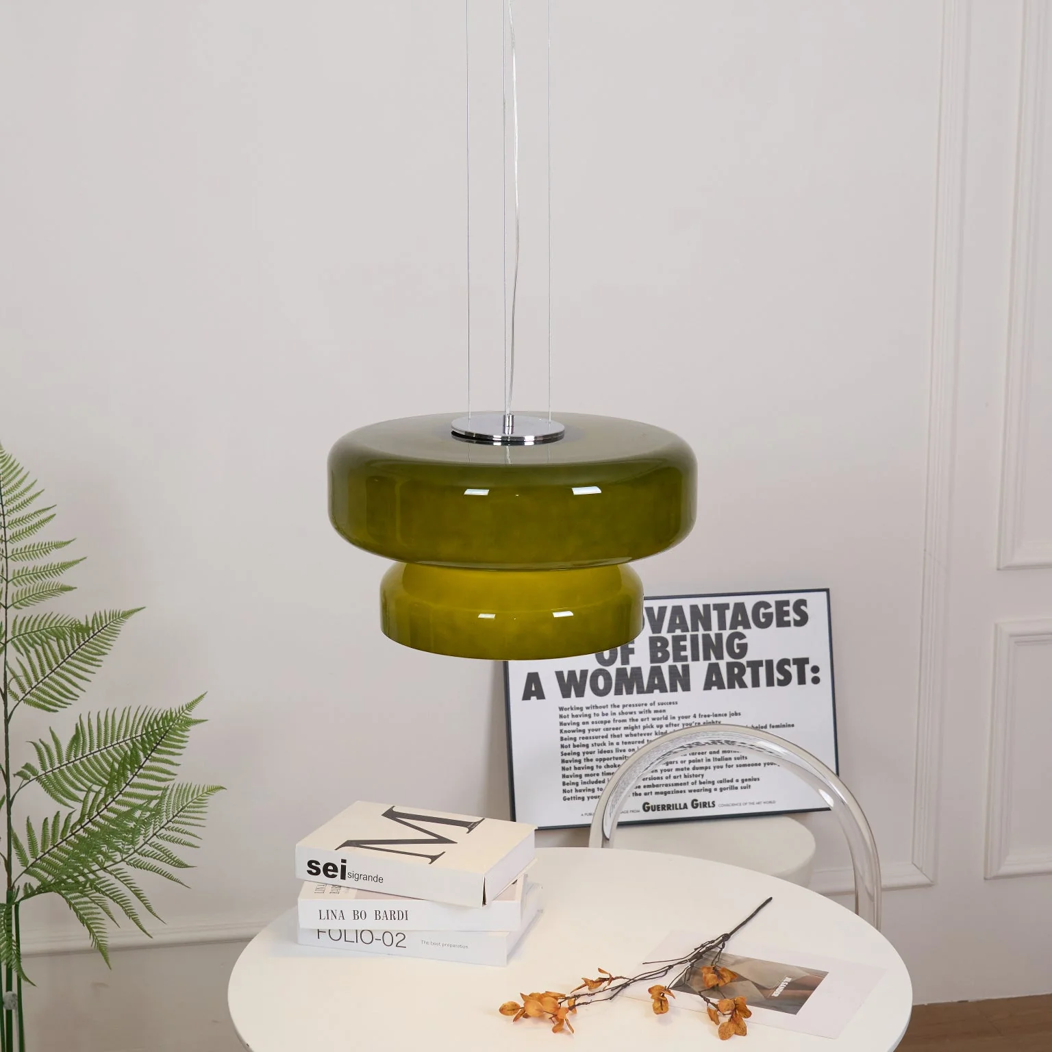 Zerithce Glass Modern Minimalist Pendant Lamp - Image 87