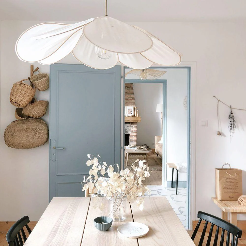 Zerithire Fabric Nature-inspired Pendant Lamp - Image 106