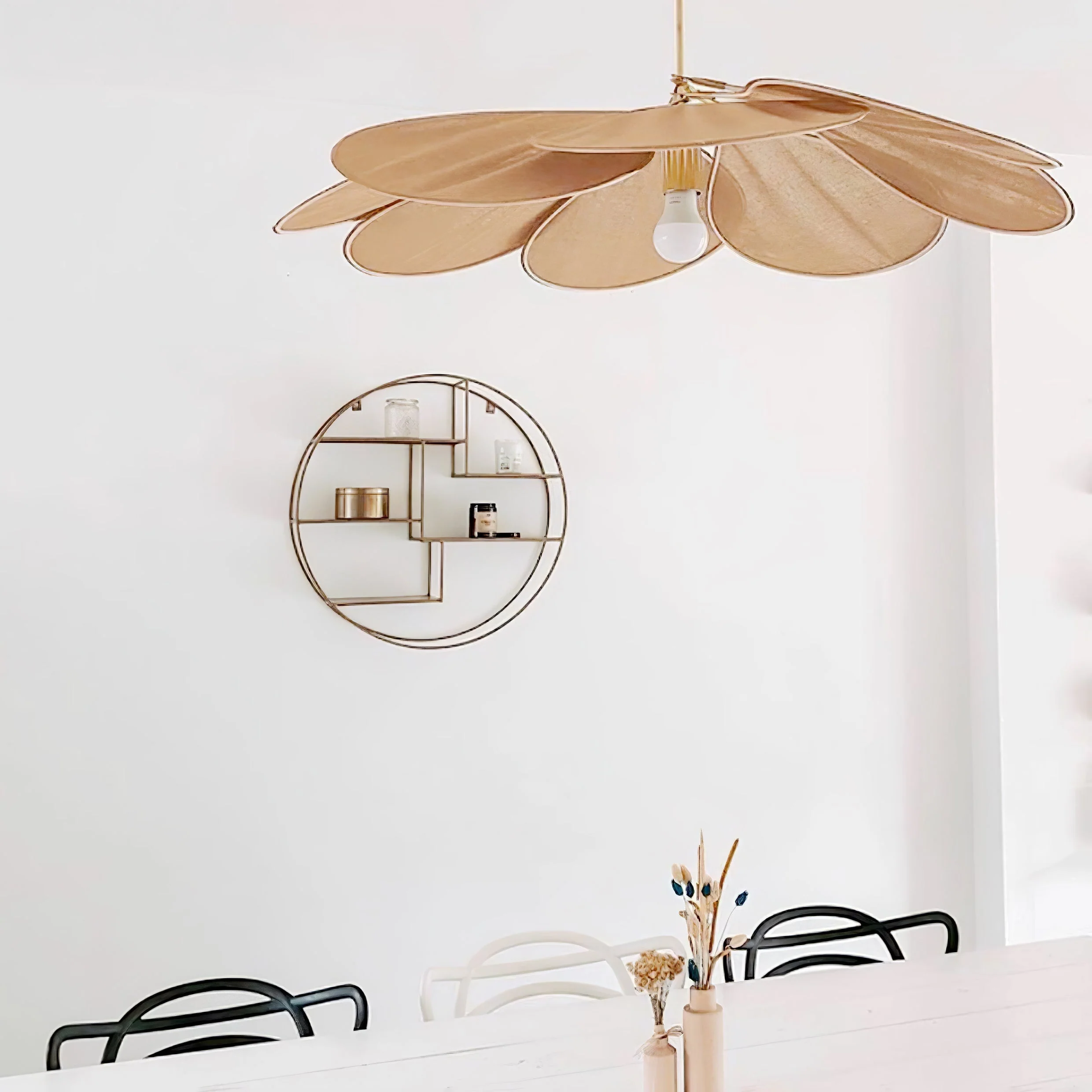 Zerithire Fabric Nature-inspired Pendant Lamp - Image 116