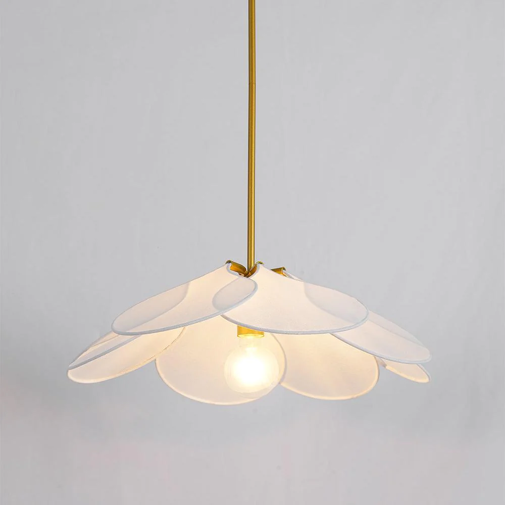 Zerithire Fabric Nature-inspired Pendant Lamp - Image 36