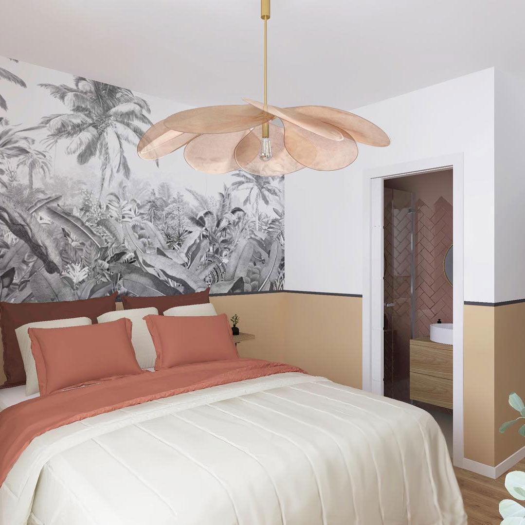 Zerithire Fabric Nature-inspired Pendant Lamp - Image 48