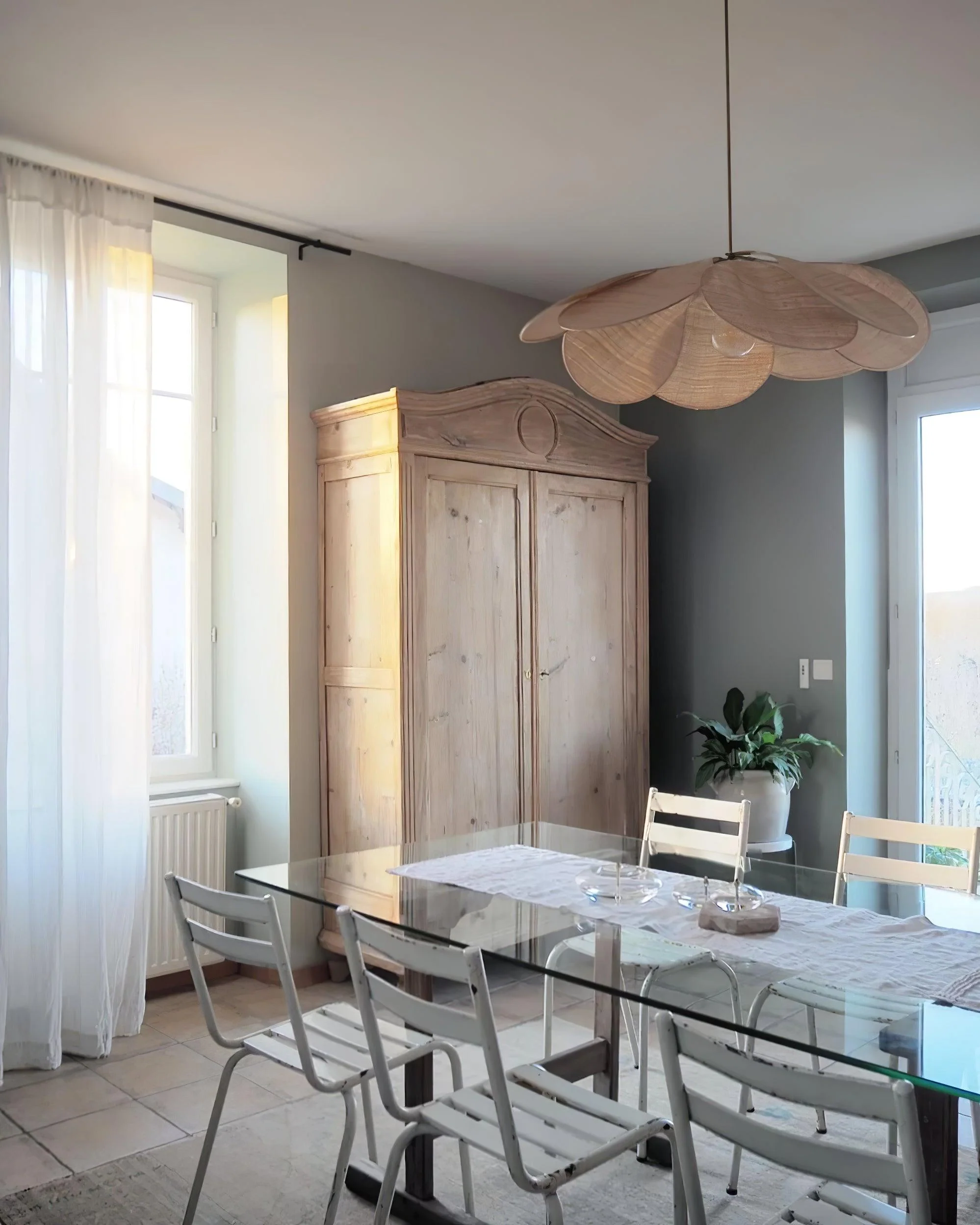 Zerithire Fabric Nature-inspired Pendant Lamp - Image 64