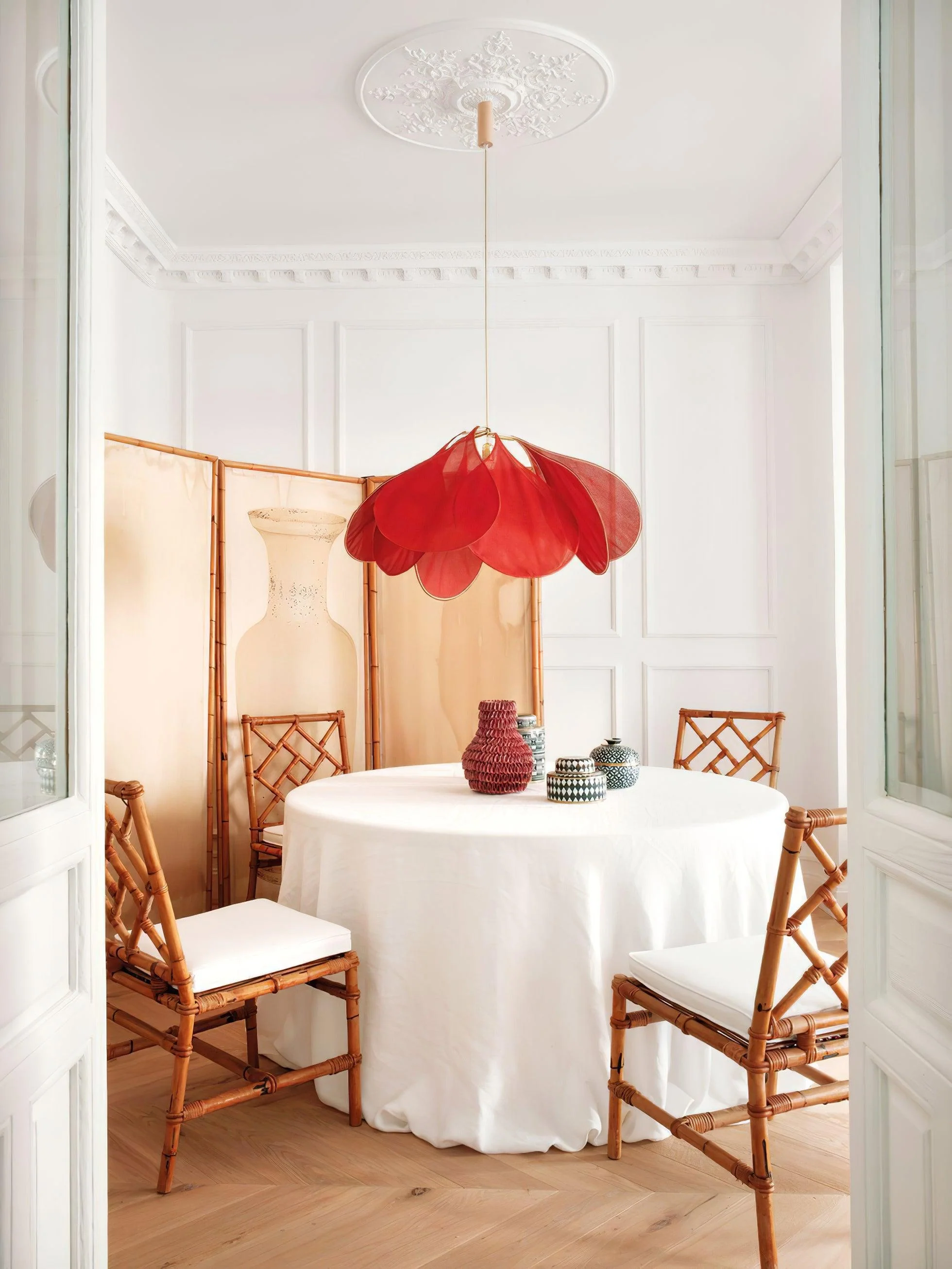 Zerithire Fabric Nature-inspired Pendant Lamp - Image 73