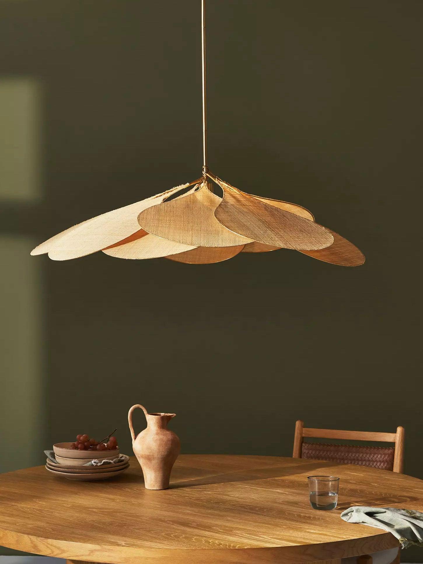 Zerithire Fabric Nature-inspired Pendant Lamp - Image 75