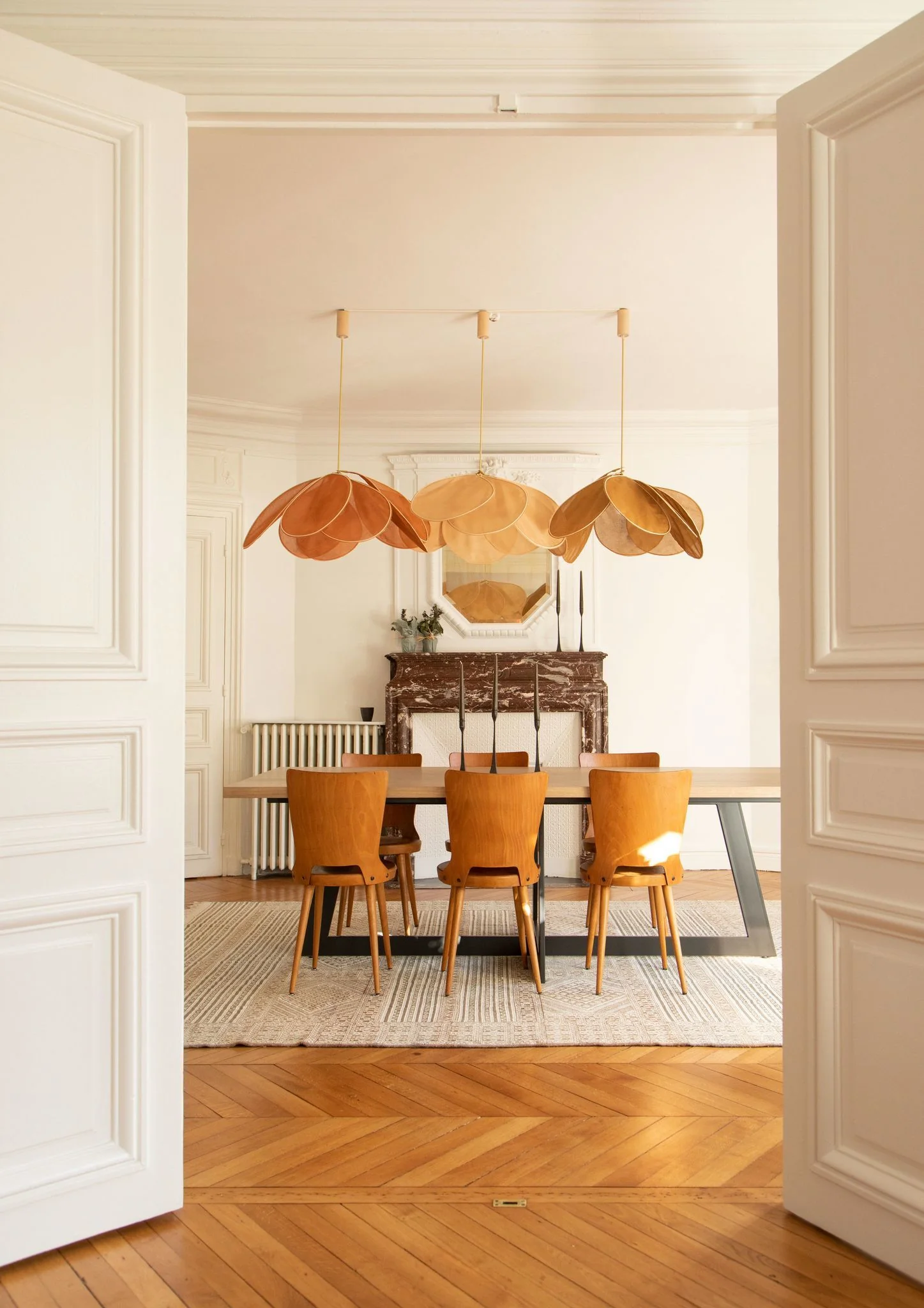 Zerithire Fabric Nature-inspired Pendant Lamp - Image 86