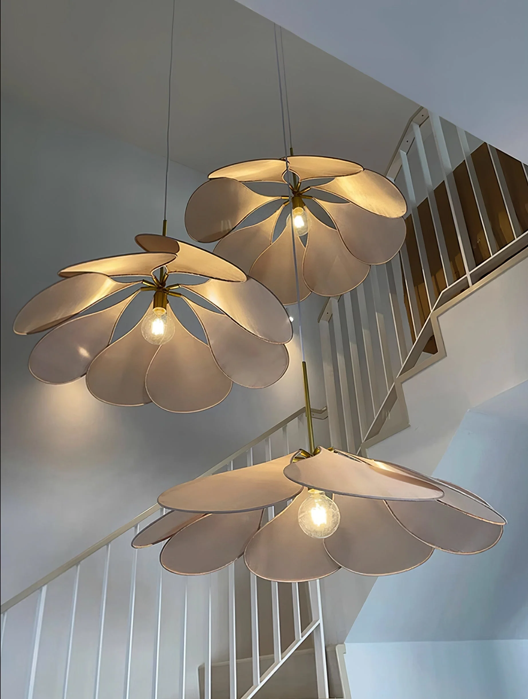Zerithire Fabric Nature-inspired Pendant Lamp - Image 89