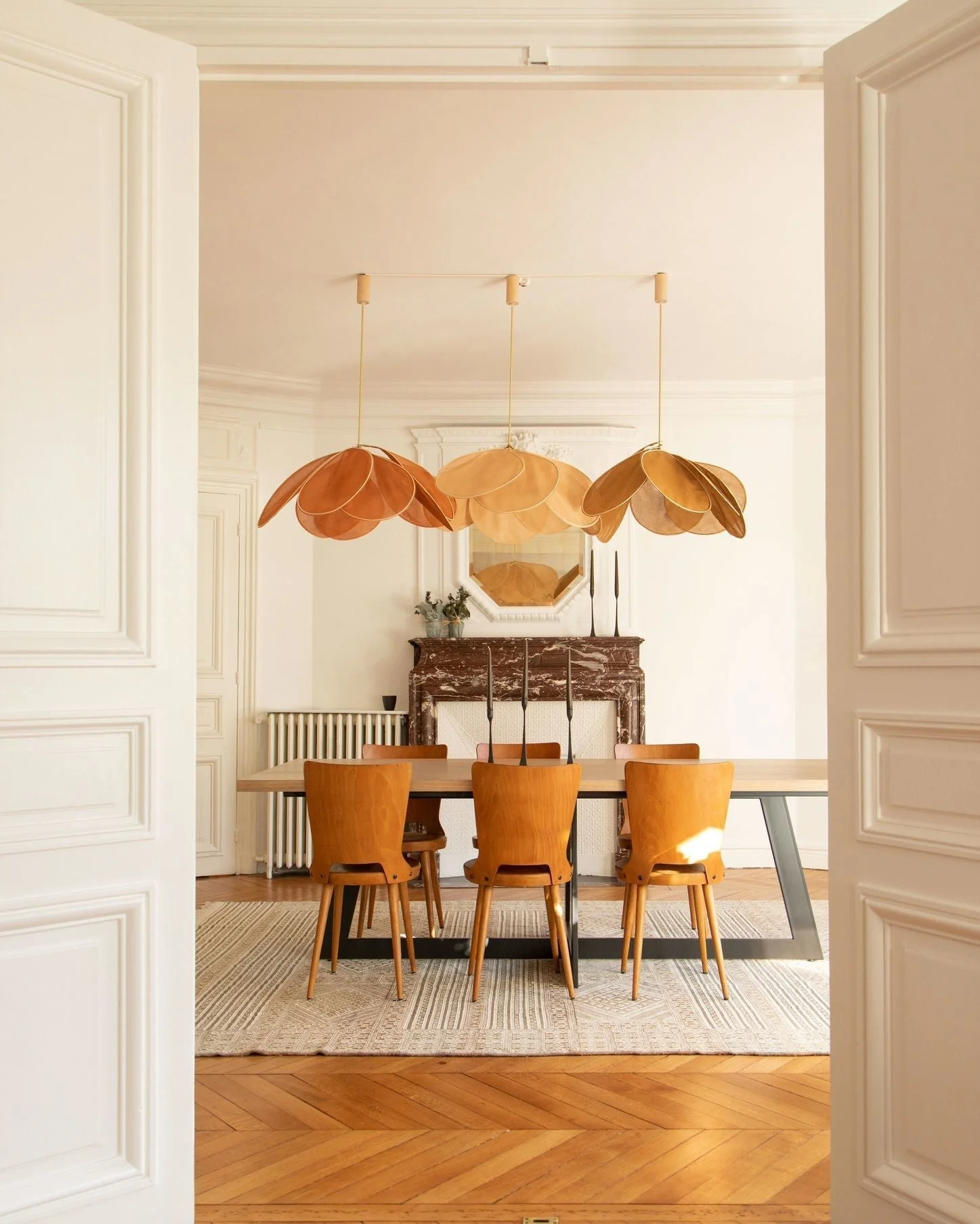 Zerithire Fabric Nature-inspired Pendant Lamp - Image 90