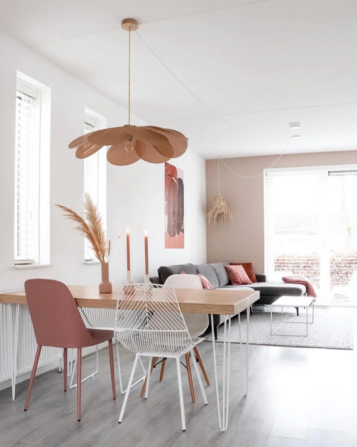 Zerithire Fabric Nature-inspired Pendant Lamp - Image 92