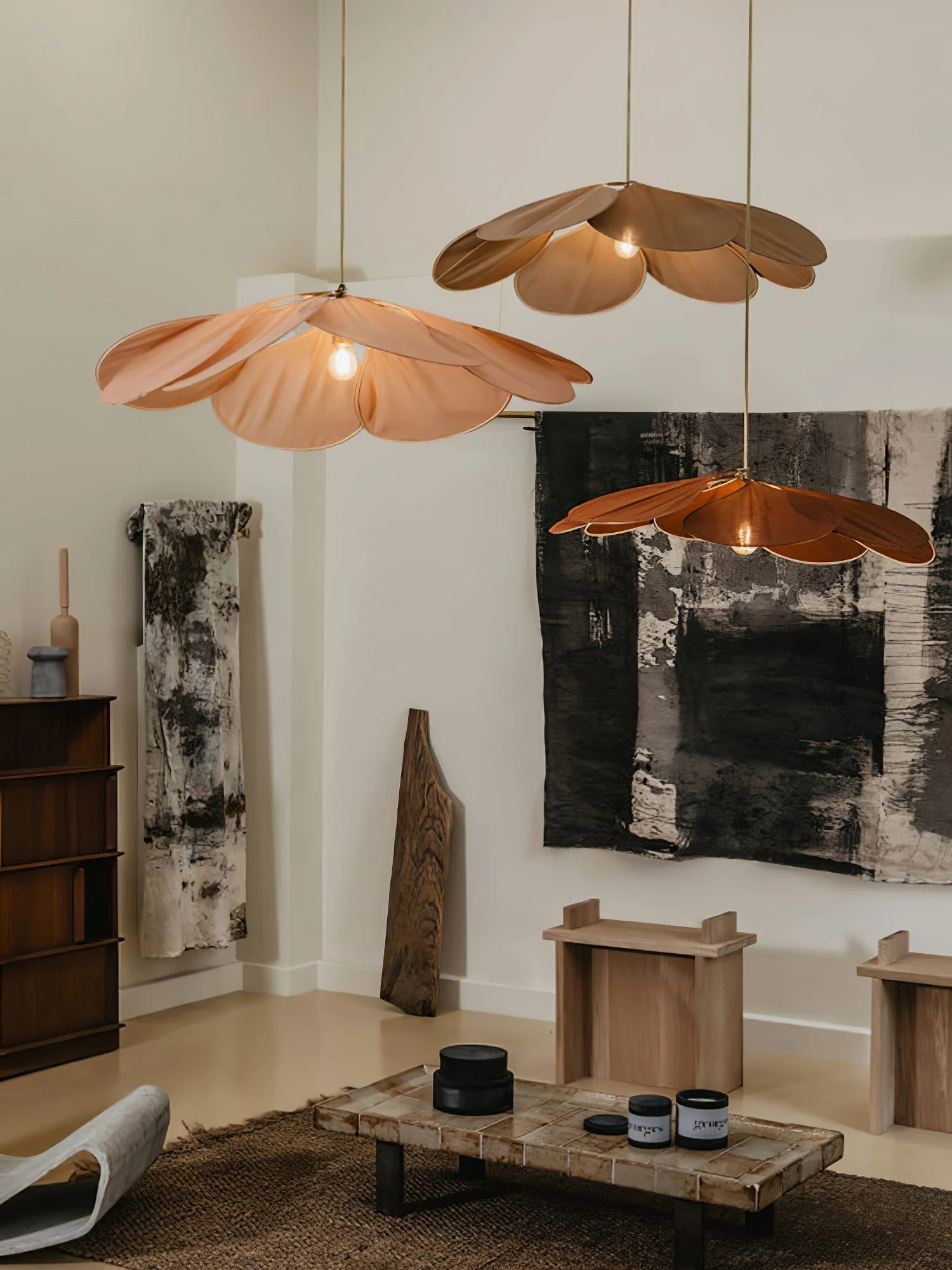 Zerithire Fabric Nature-inspired Pendant Lamp - Image 96