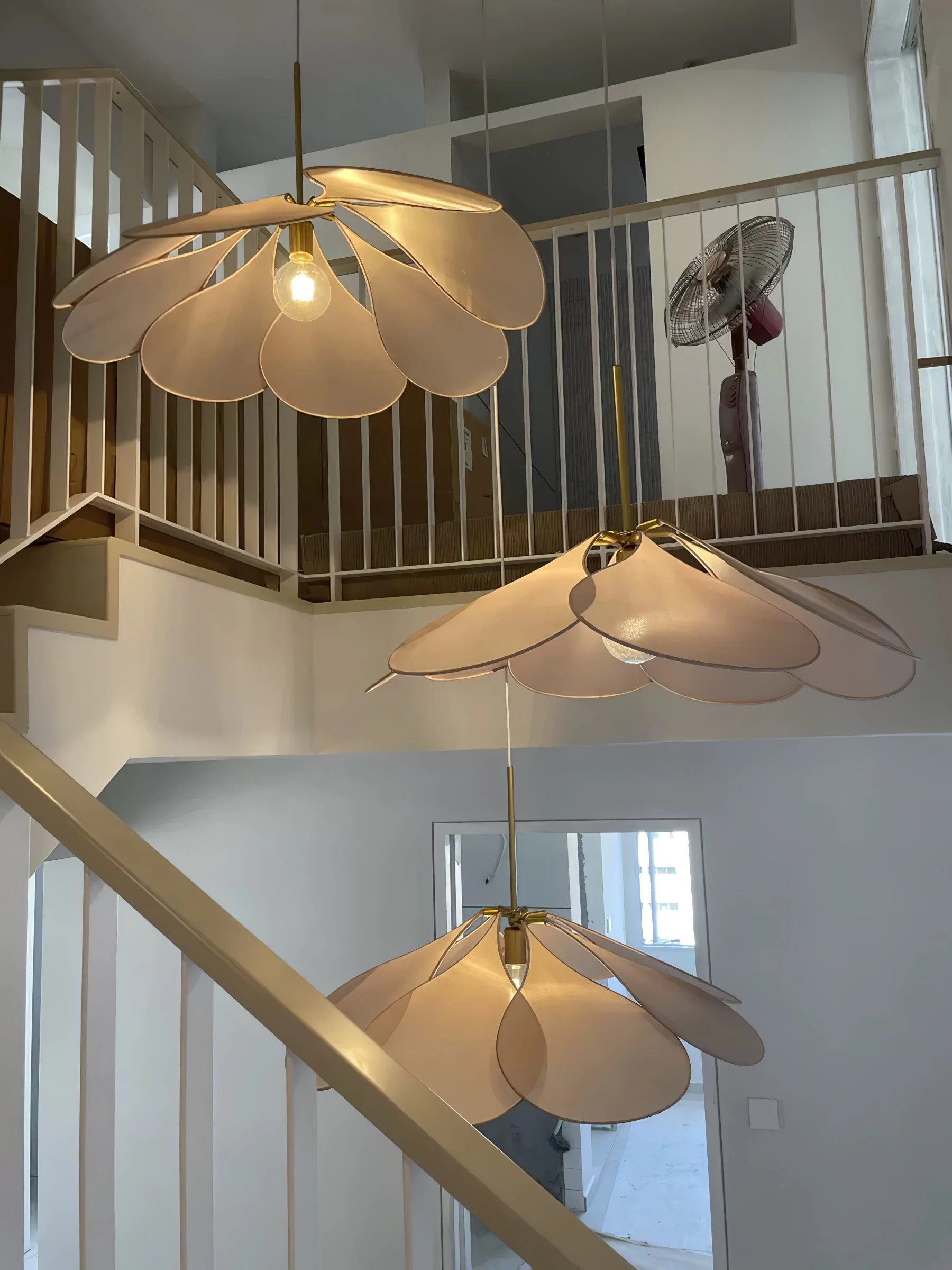 Zerithire Fabric Nature-inspired Pendant Lamp - Image 97