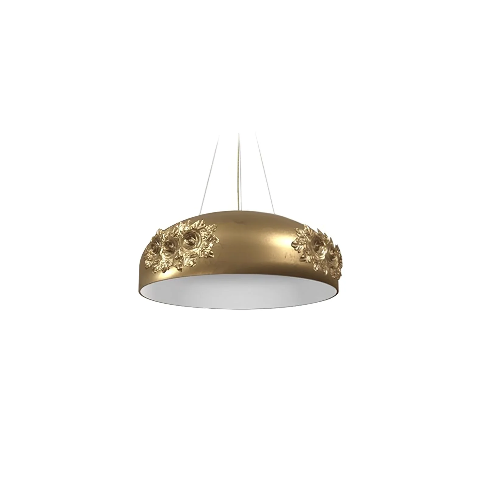 Zesolila Traditional Art Gold Pendant Light - Image 22
