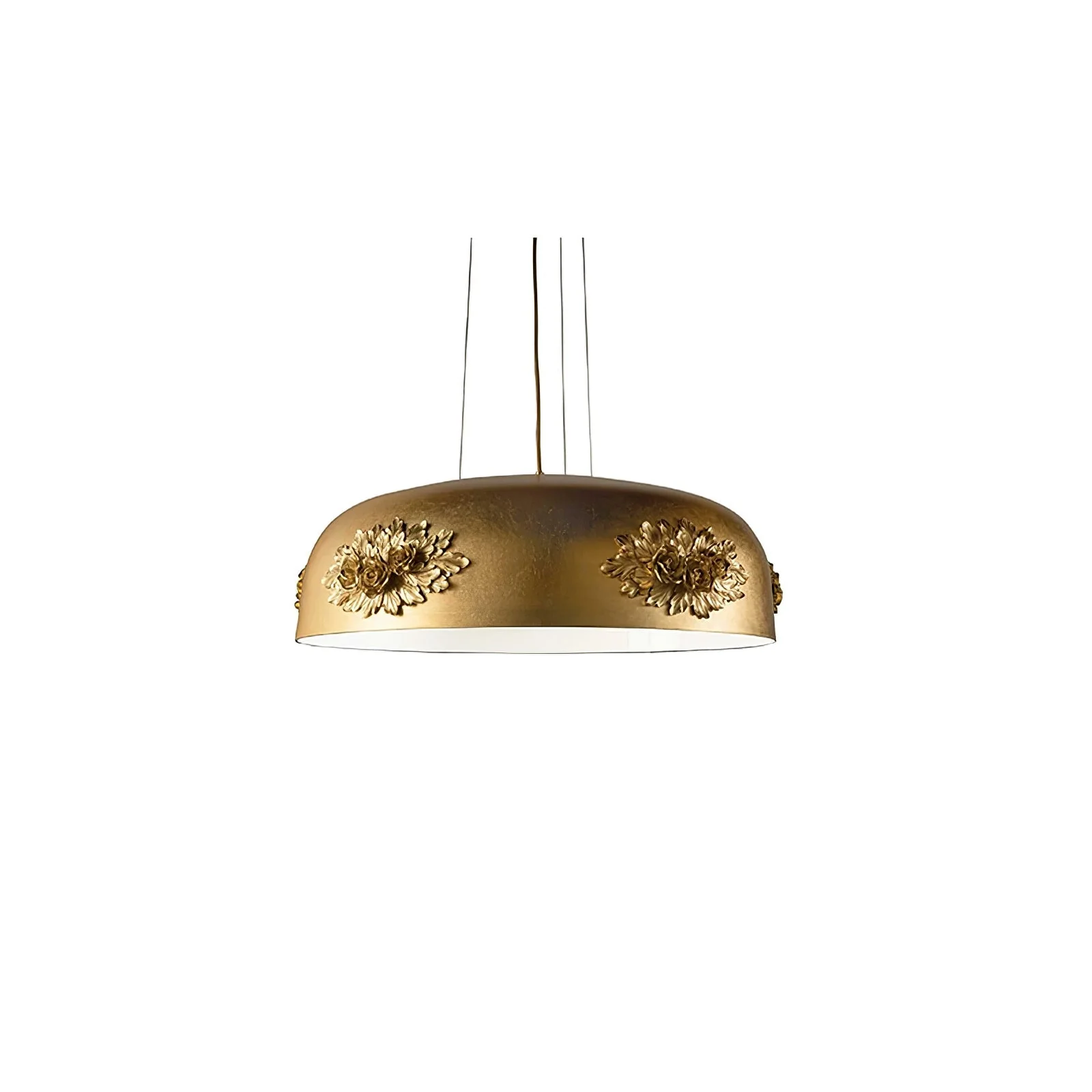 Zesolila Traditional Art Gold Pendant Light - Image 9