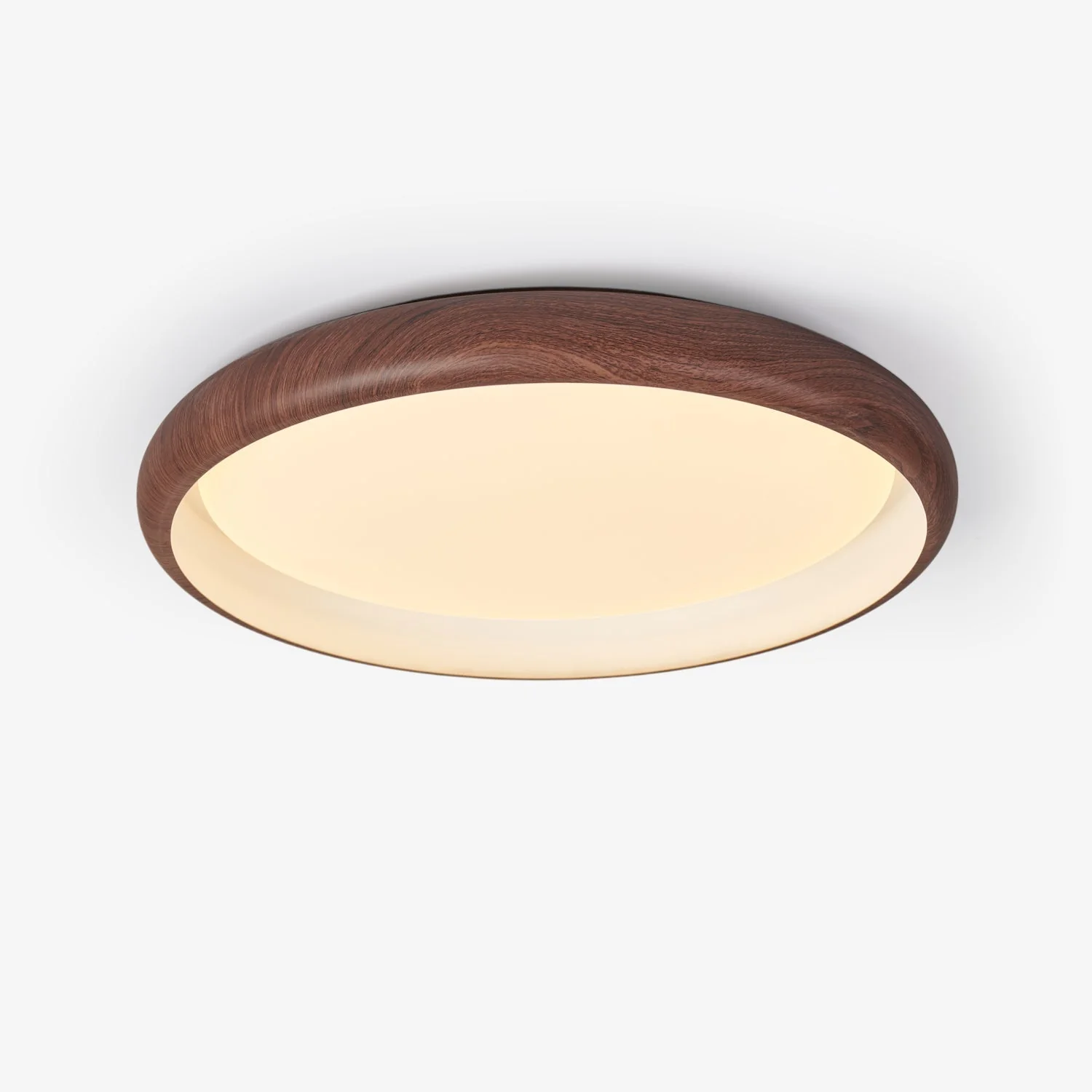 Zesolis Modern Minimalist Walnut Ceiling Light