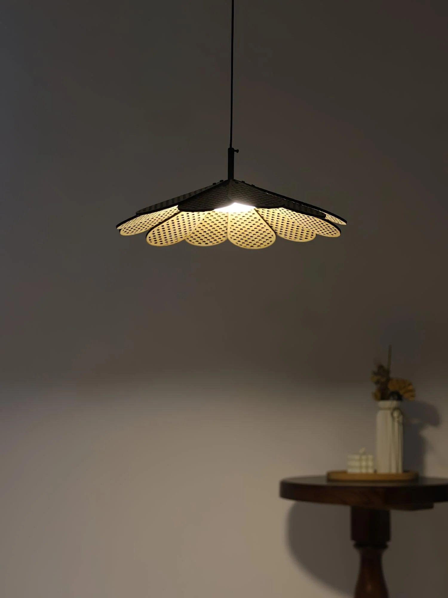 Zevarus Nordic Art Wabi-Sabi Wood Pendant Light - Image 10