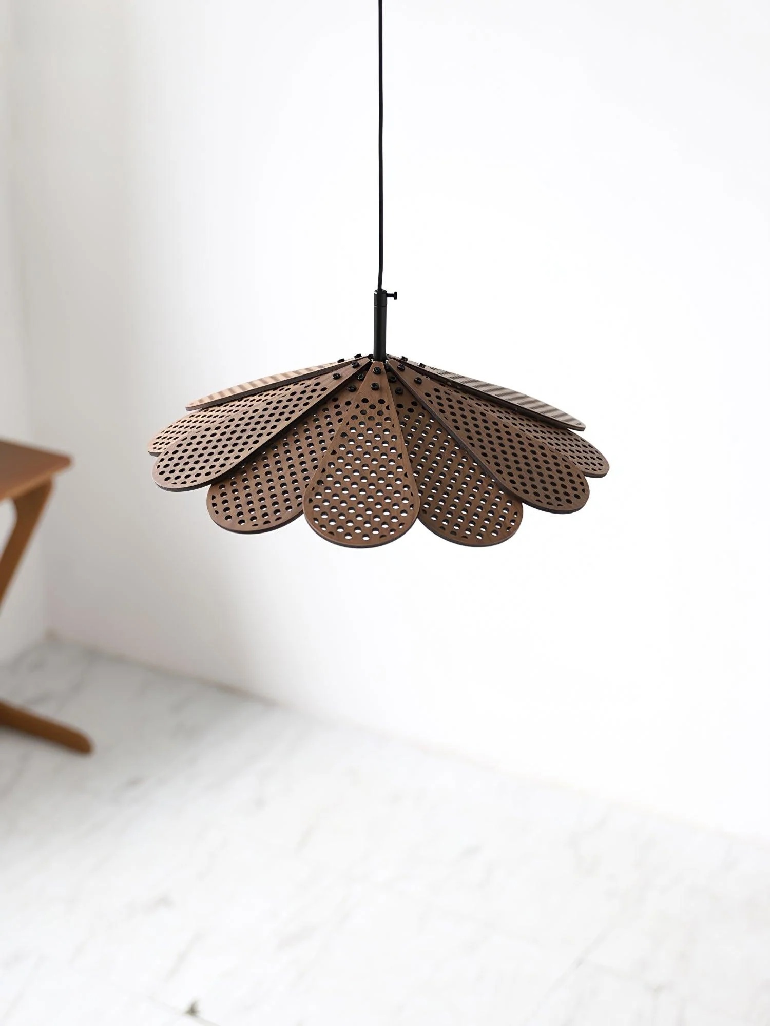 Zevarus Nordic Art Wabi-Sabi Wood Pendant Light - Image 14