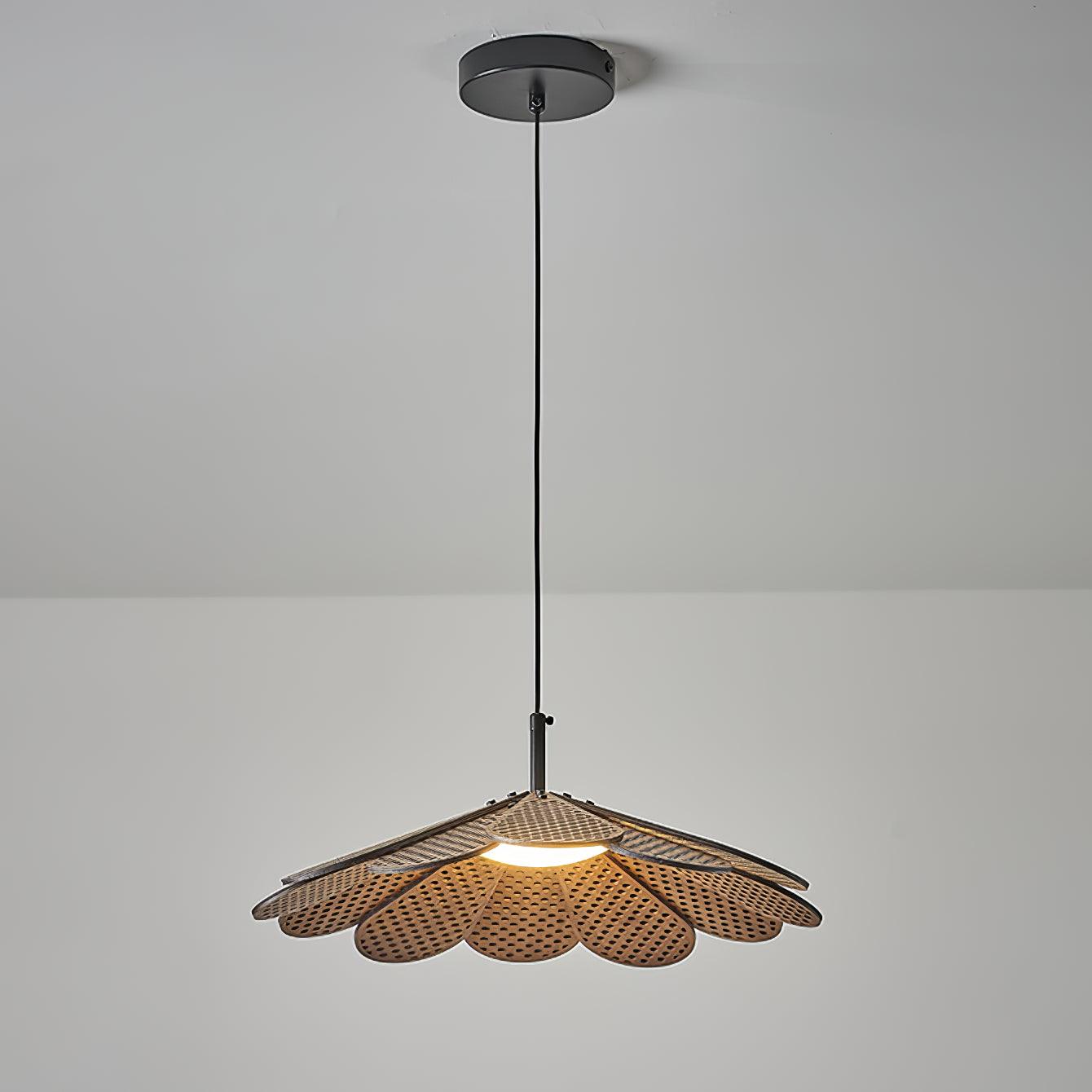 Zevarus Nordic Art Wabi-Sabi Wood Pendant Light - Image 19