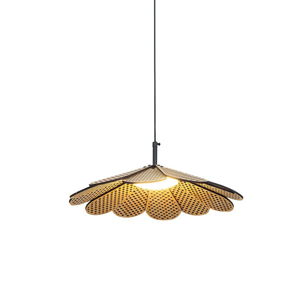 Zevarus Nordic Art Wabi-Sabi Wood Pendant Light - Image 31
