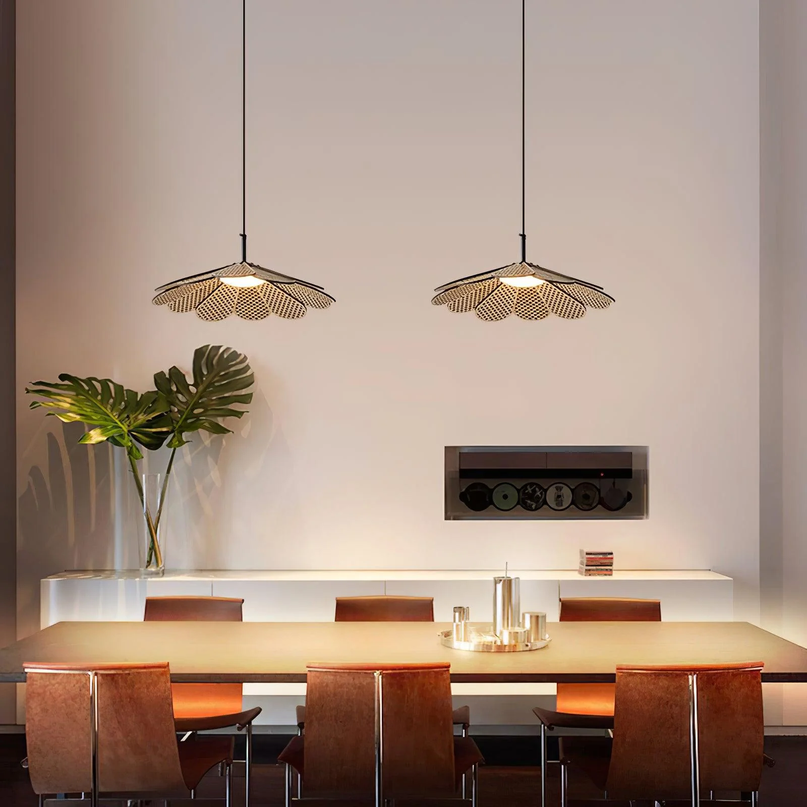 Zevarus Nordic Art Wabi-Sabi Wood Pendant Light - Image 35