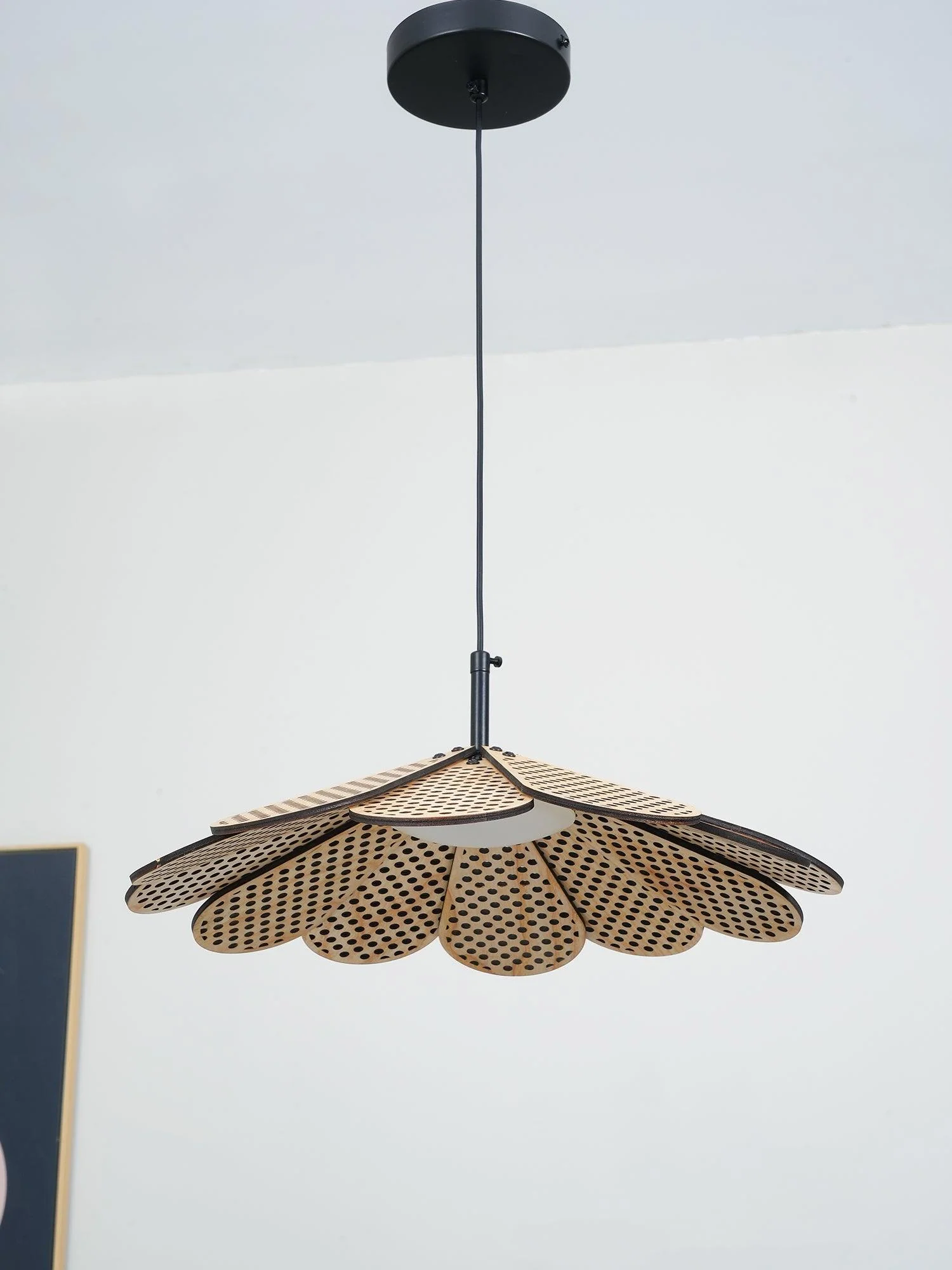 Zevarus Nordic Art Wabi-Sabi Wood Pendant Light - Image 39