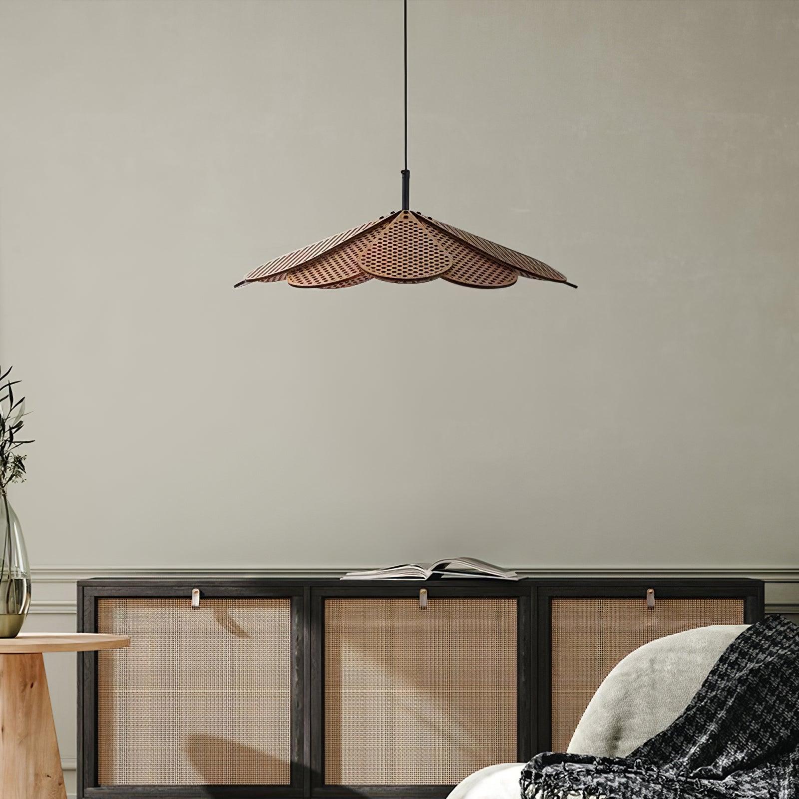 Zevarus Nordic Art Wabi-Sabi Wood Pendant Light - Image 42