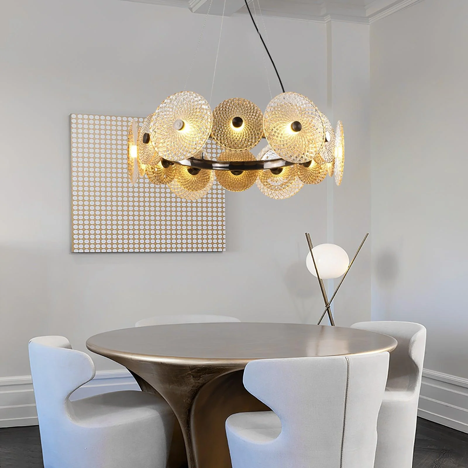 Zeveleth Postmodern Luxury Art Crystal Chandelier - Image 3