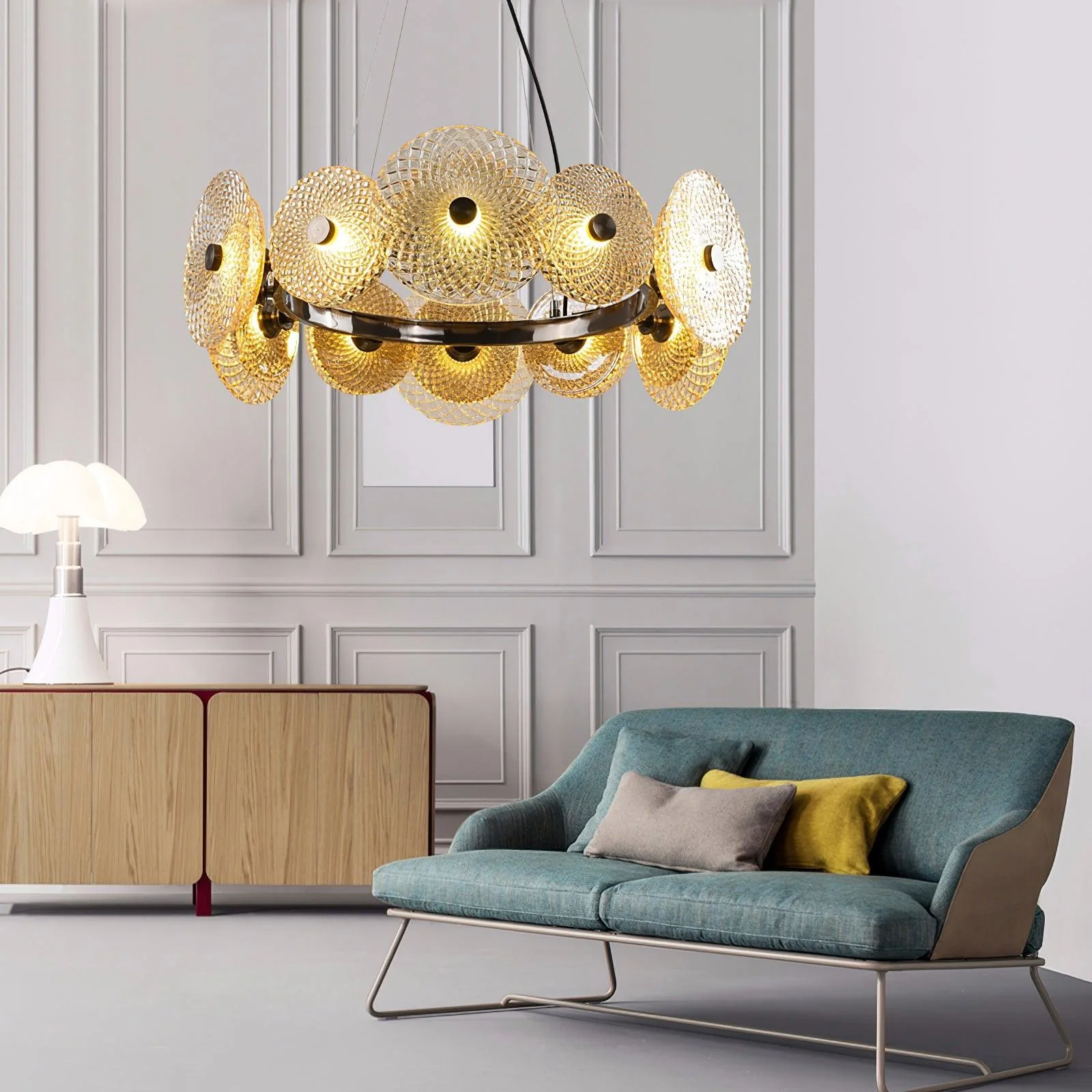 Zeveleth Postmodern Luxury Art Crystal Chandelier - Image 4