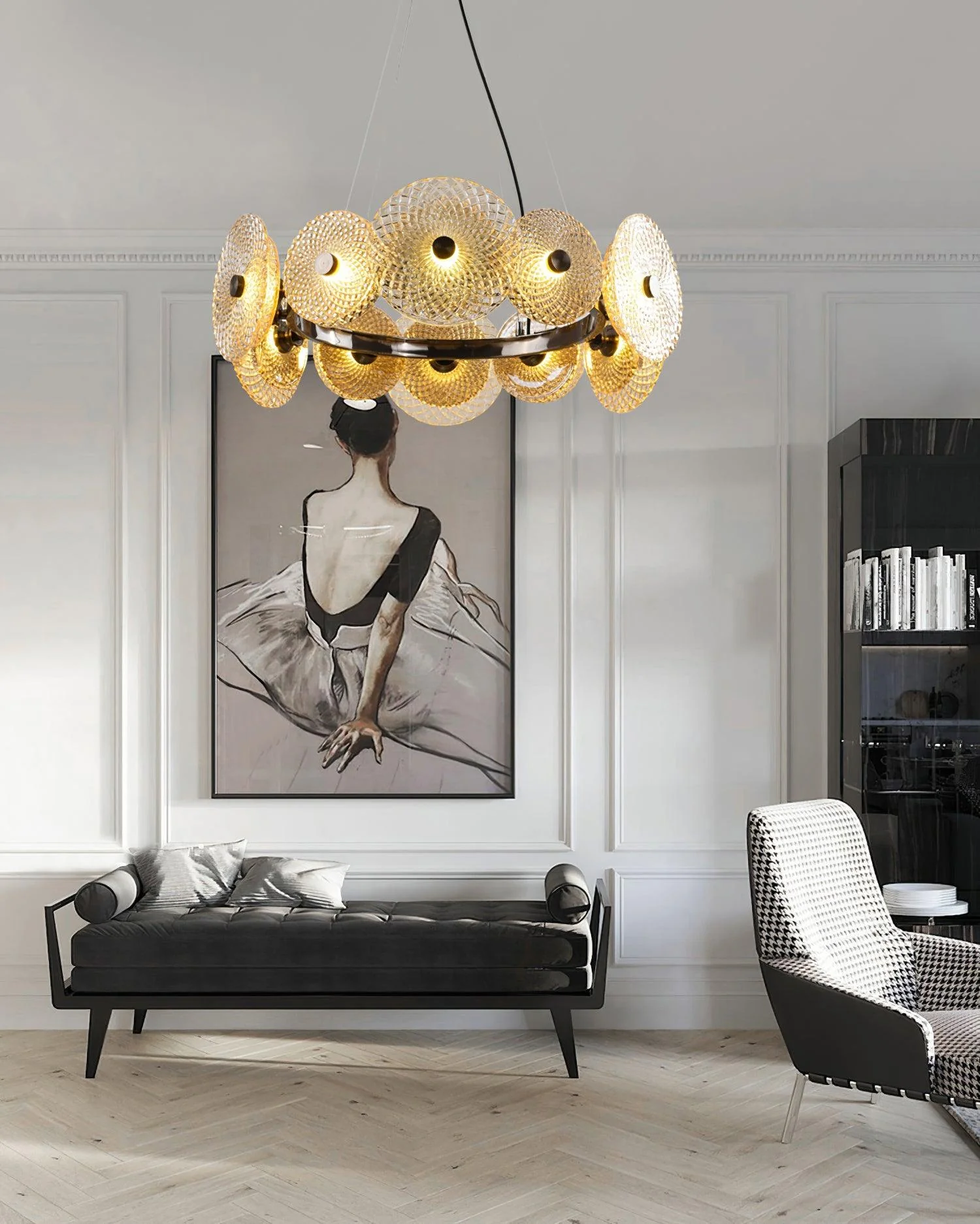 Zeveleth Postmodern Luxury Art Crystal Chandelier - Image 7