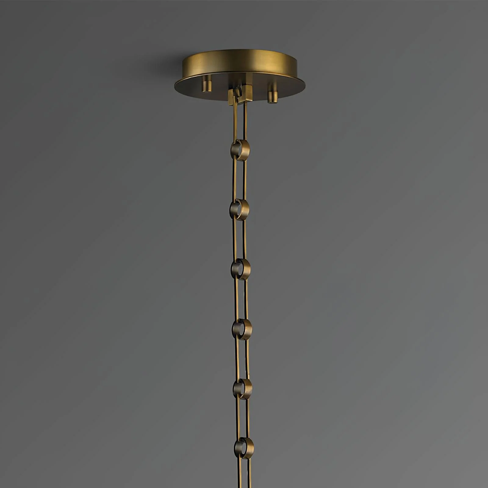 Zevira Brass & Crystal Glam Pendant Light - Image 26