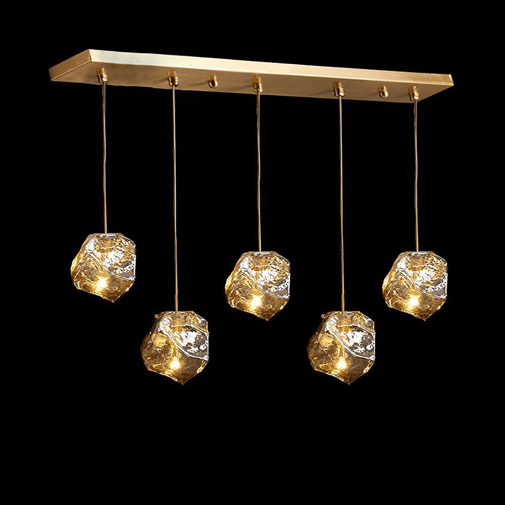Zionis Brass Luxurious Pendant Lamp - Image 21