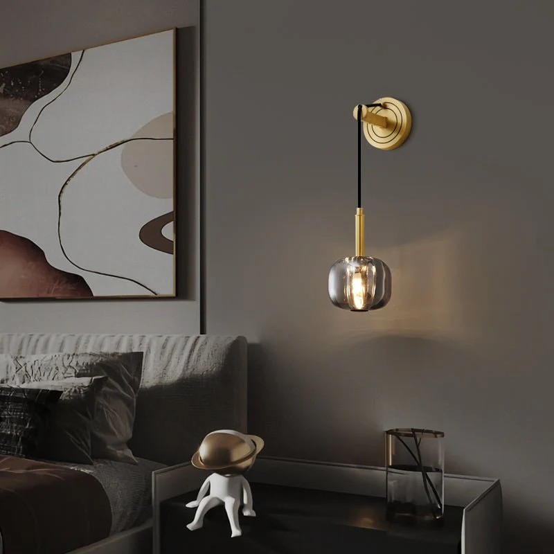 Zodorila Modern Minimalist Series Crystal Wall Lamp - Image 34