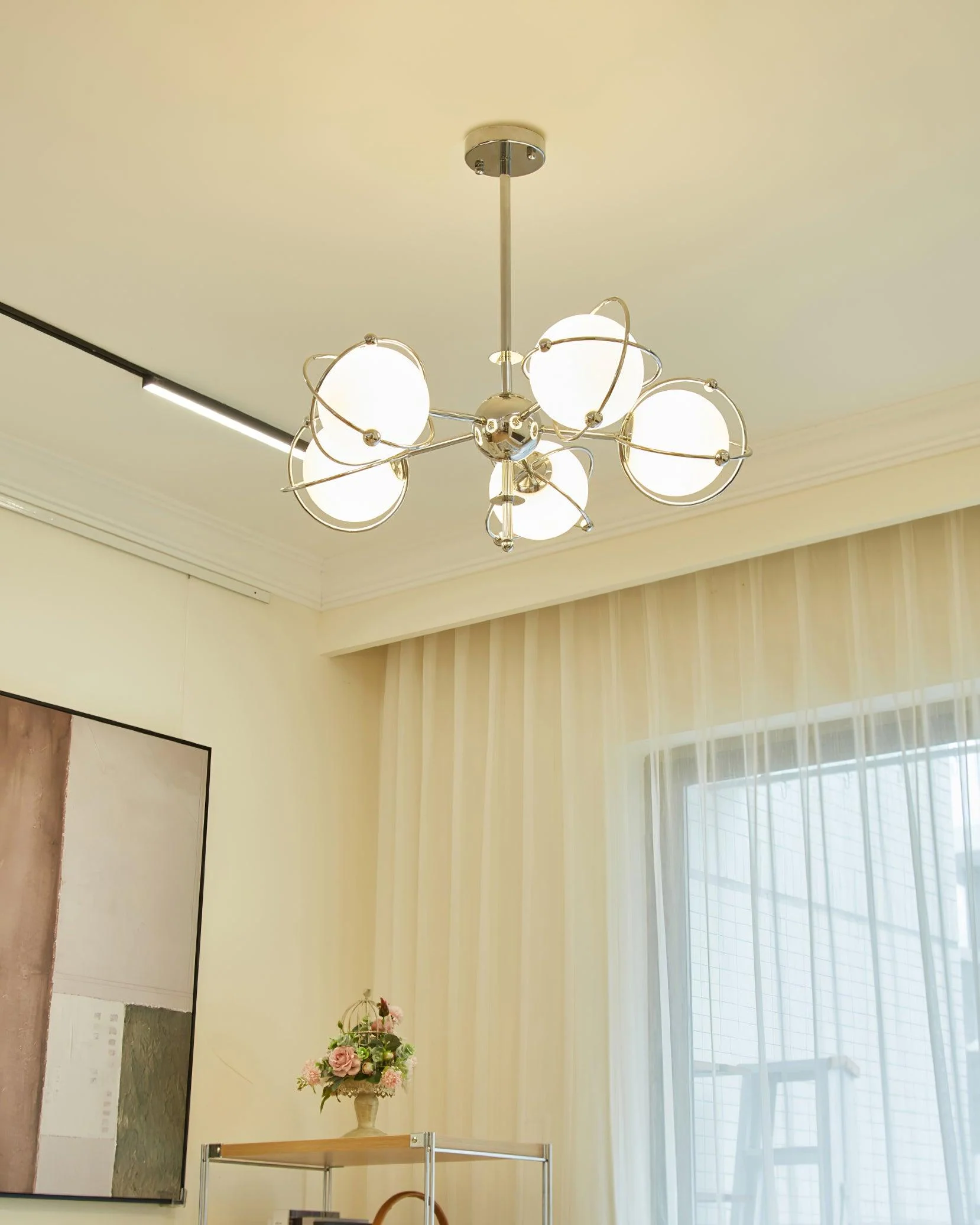 Zomarion Premium Nordic Art Glass Chandelier - Image 8