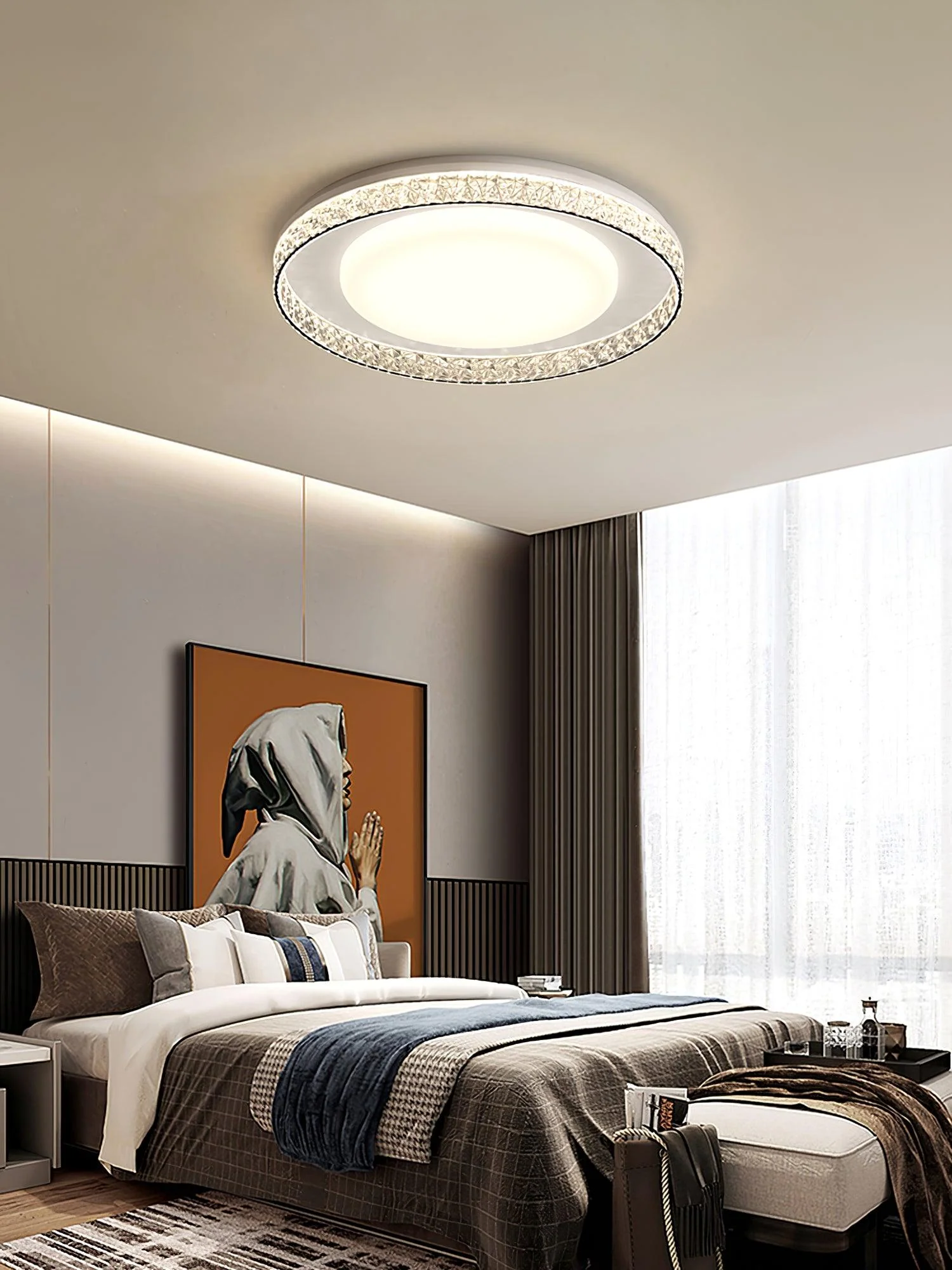 Zoraean Modern Minimalist Blink Plus Ceiling Light - Image 17