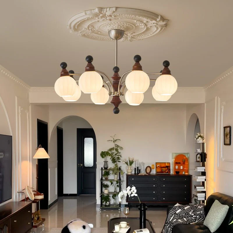 Zosilara Traditional Elegance Wood Chandelier - Image 25
