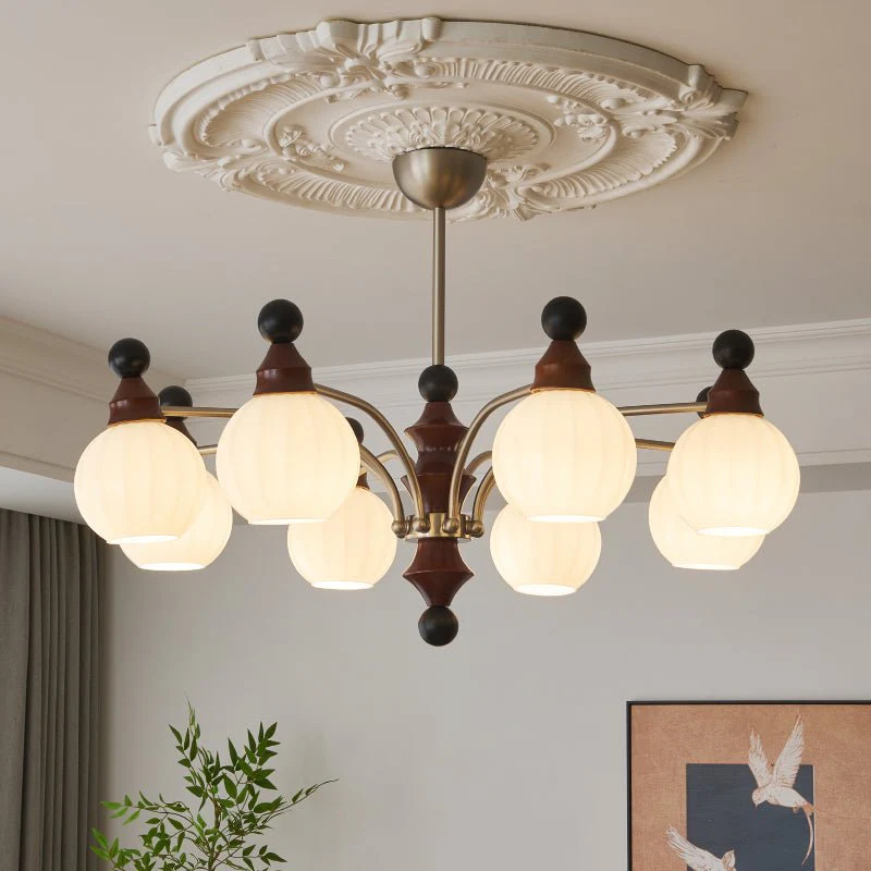 Zosilara Traditional Elegance Wood Chandelier - Image 32