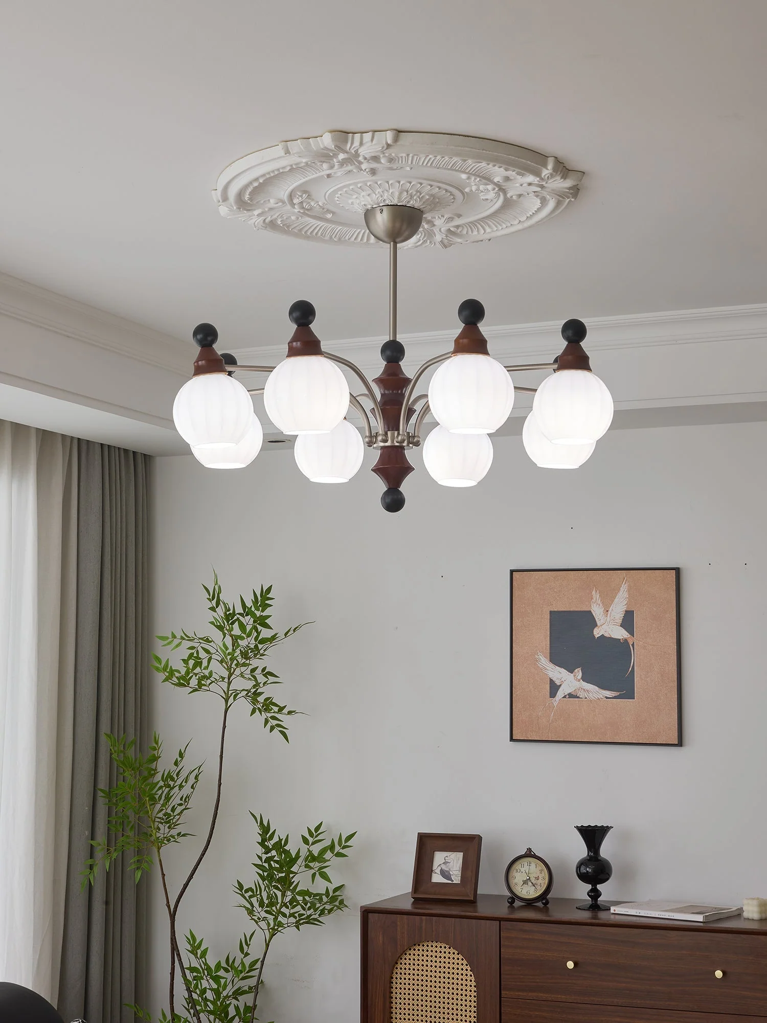 Zosilara Traditional Elegance Wood Chandelier - Image 34