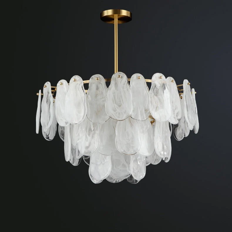 Zosolia Postmodern Luxury Round Cloud Glass Chandelier - Image 11